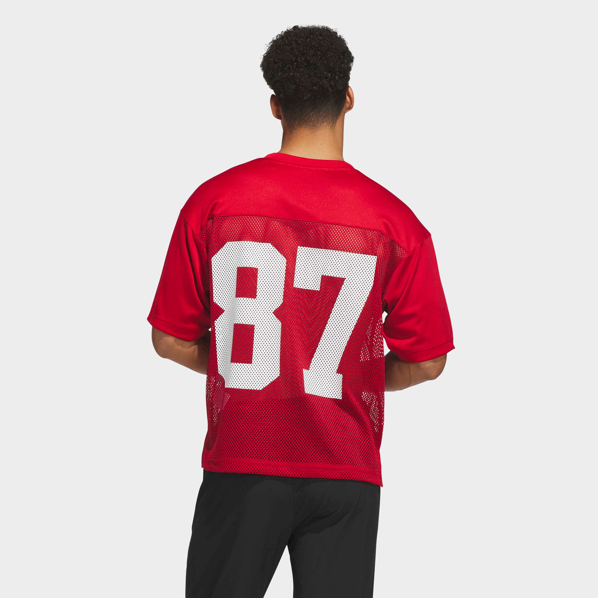 adidas Men's NC State Wolfpack Team Power Red Tailgate Jersey product image