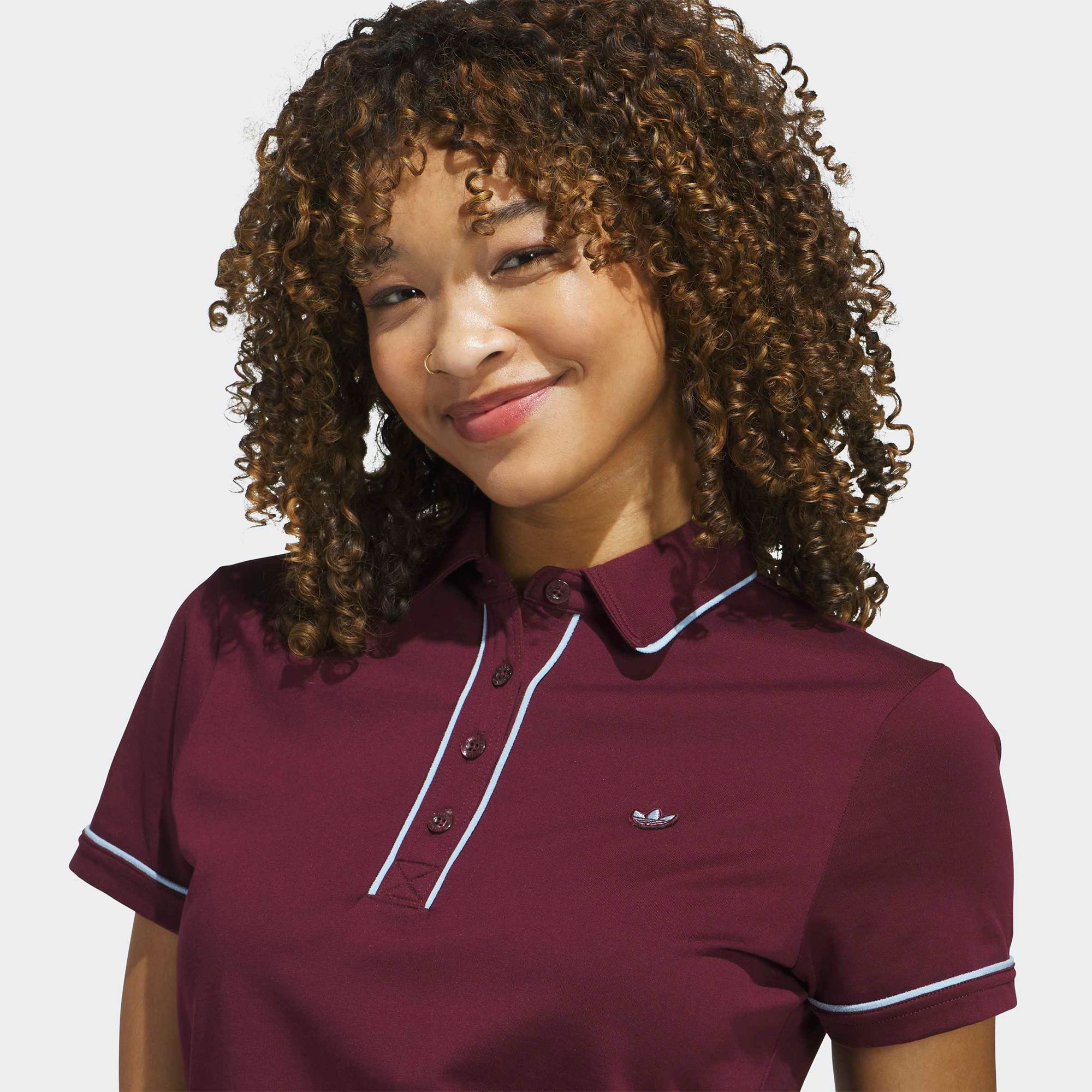 adidas Originals Women's Solid Short Sleeve Golf Polo product image