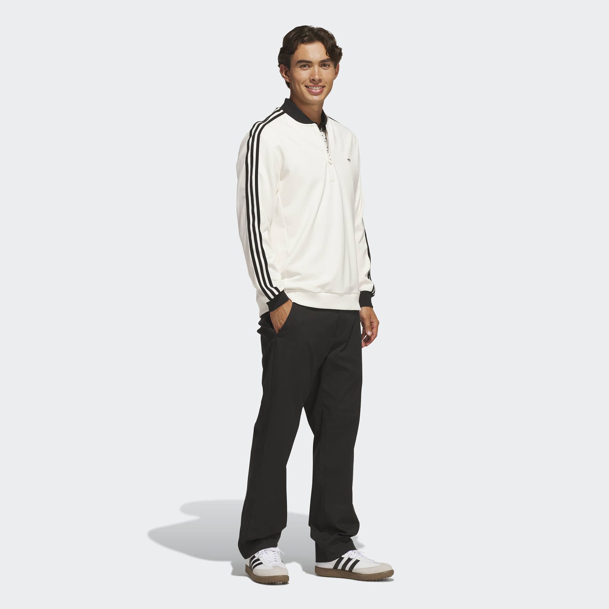 adidas Originals Men's 3-Stripe Golf 1/4 Zip product image