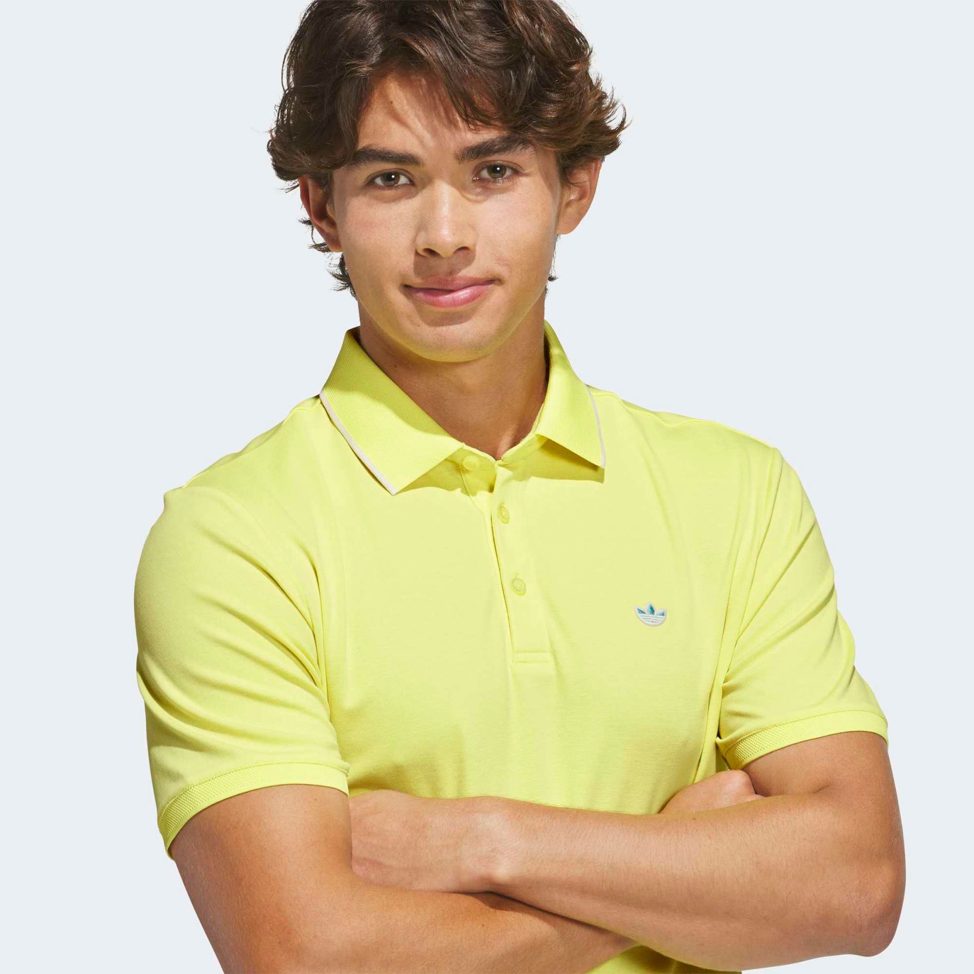 adidas Originals Men's Twistknit Trefoil Golf Polo product image