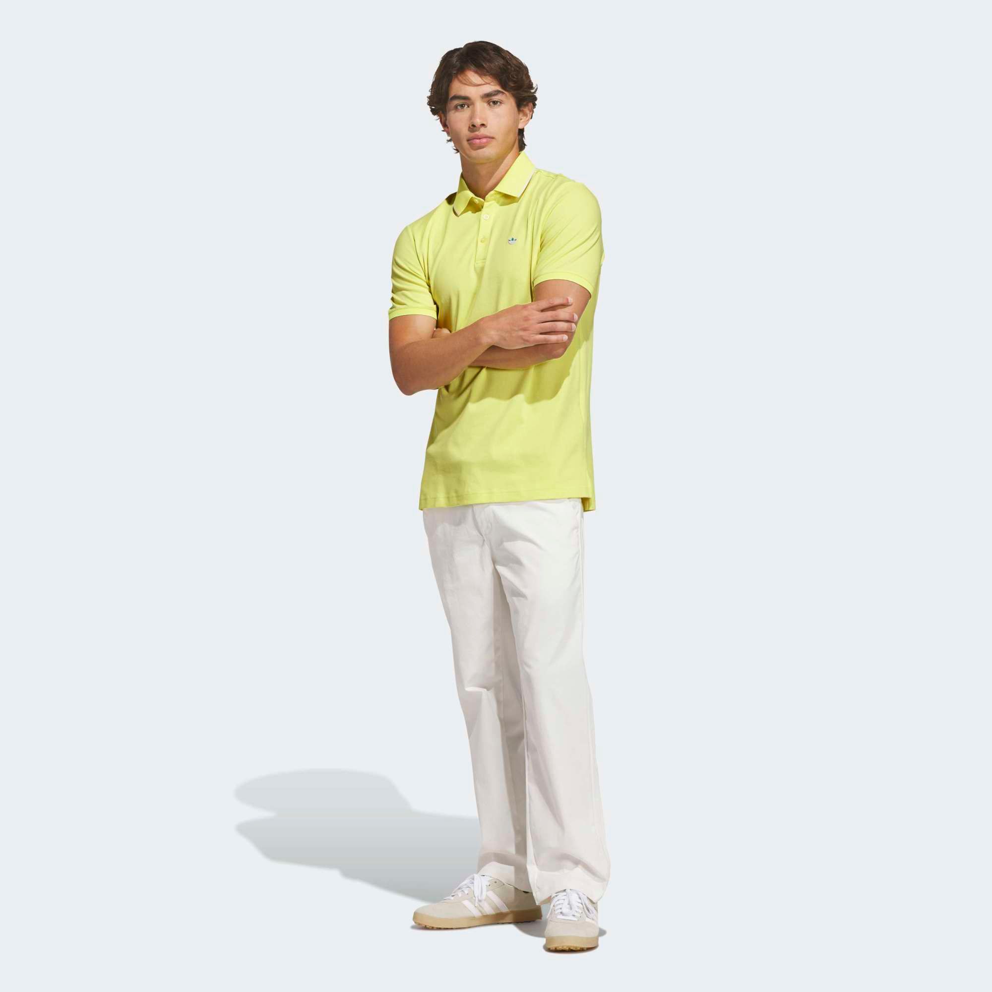 adidas Originals Men's Twistknit Trefoil Golf Polo product image