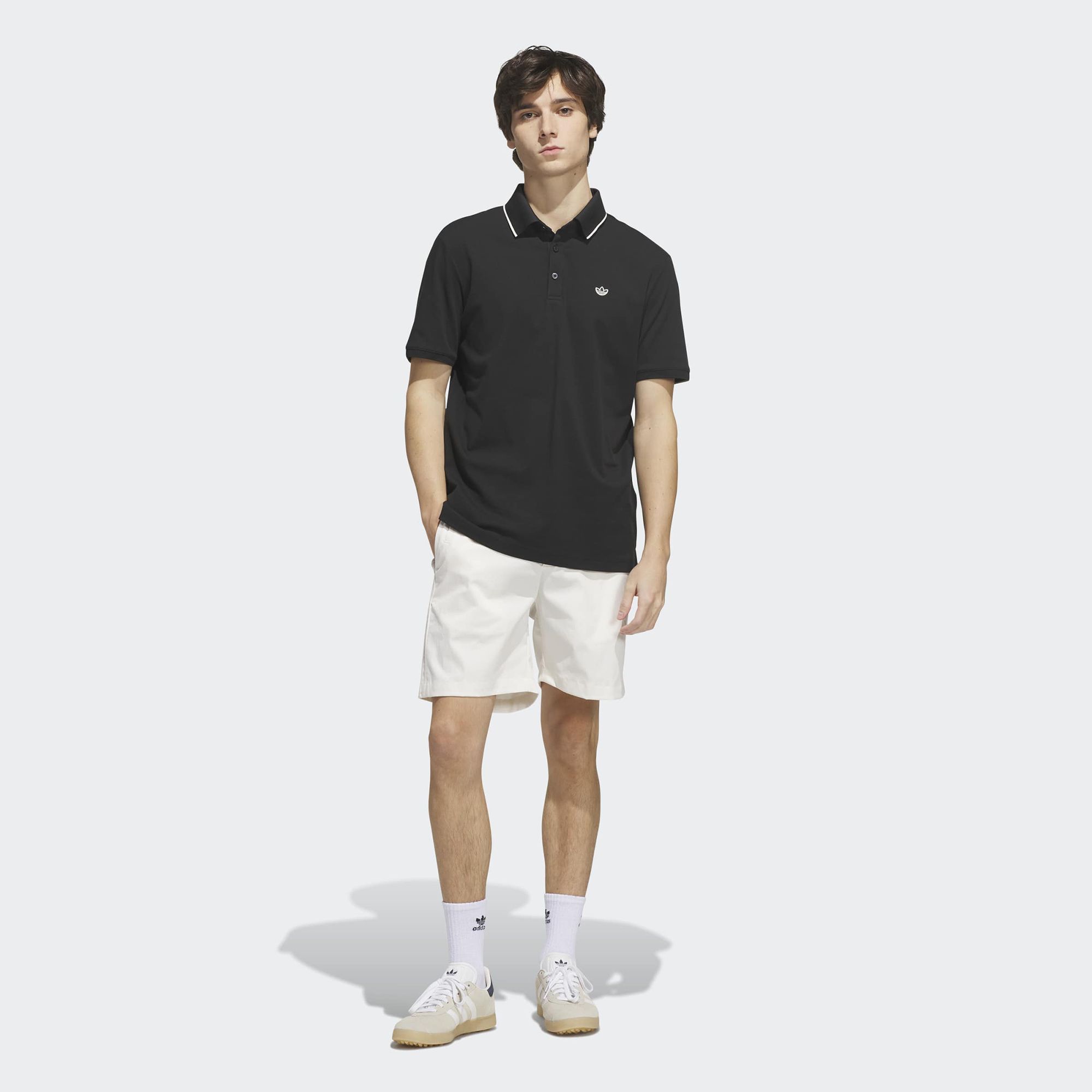 adidas Originals Men's Twistknit Trefoil Golf Polo product image