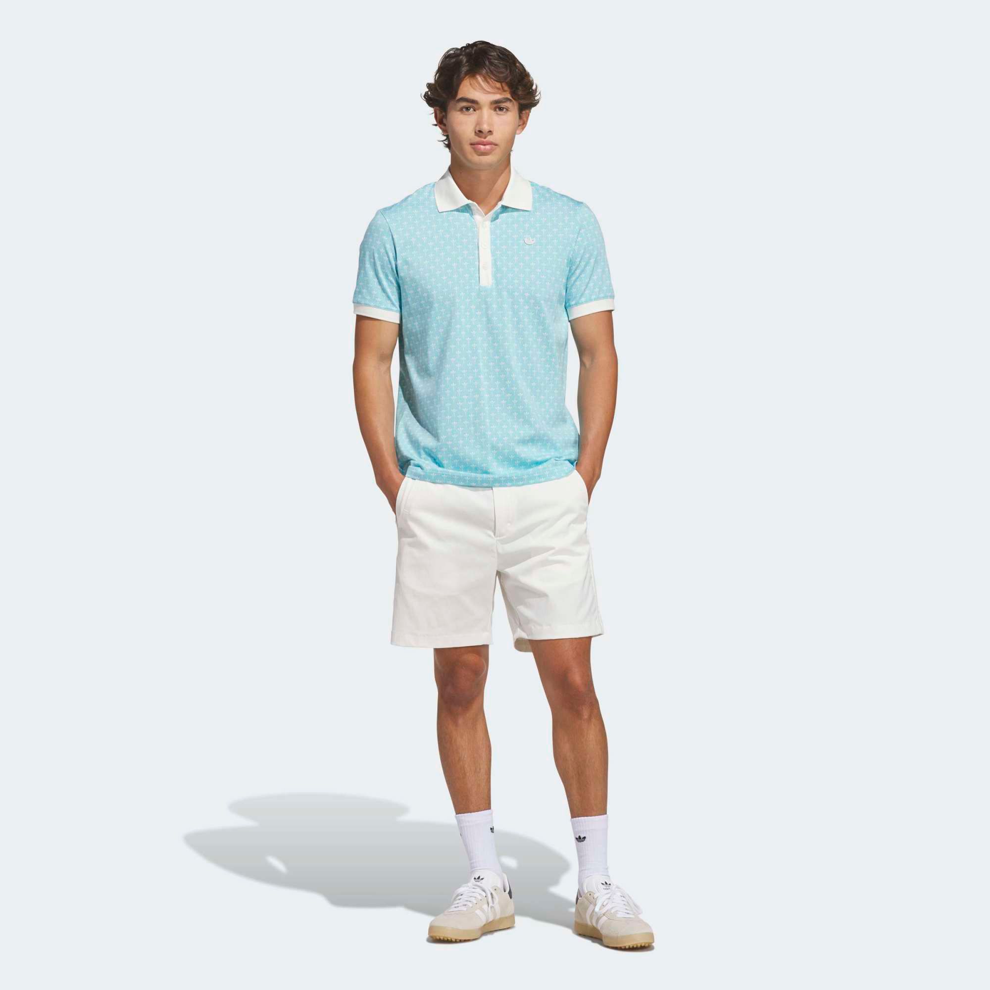 adidas Originals Men's All-Over Trefoil Golf Polo product image