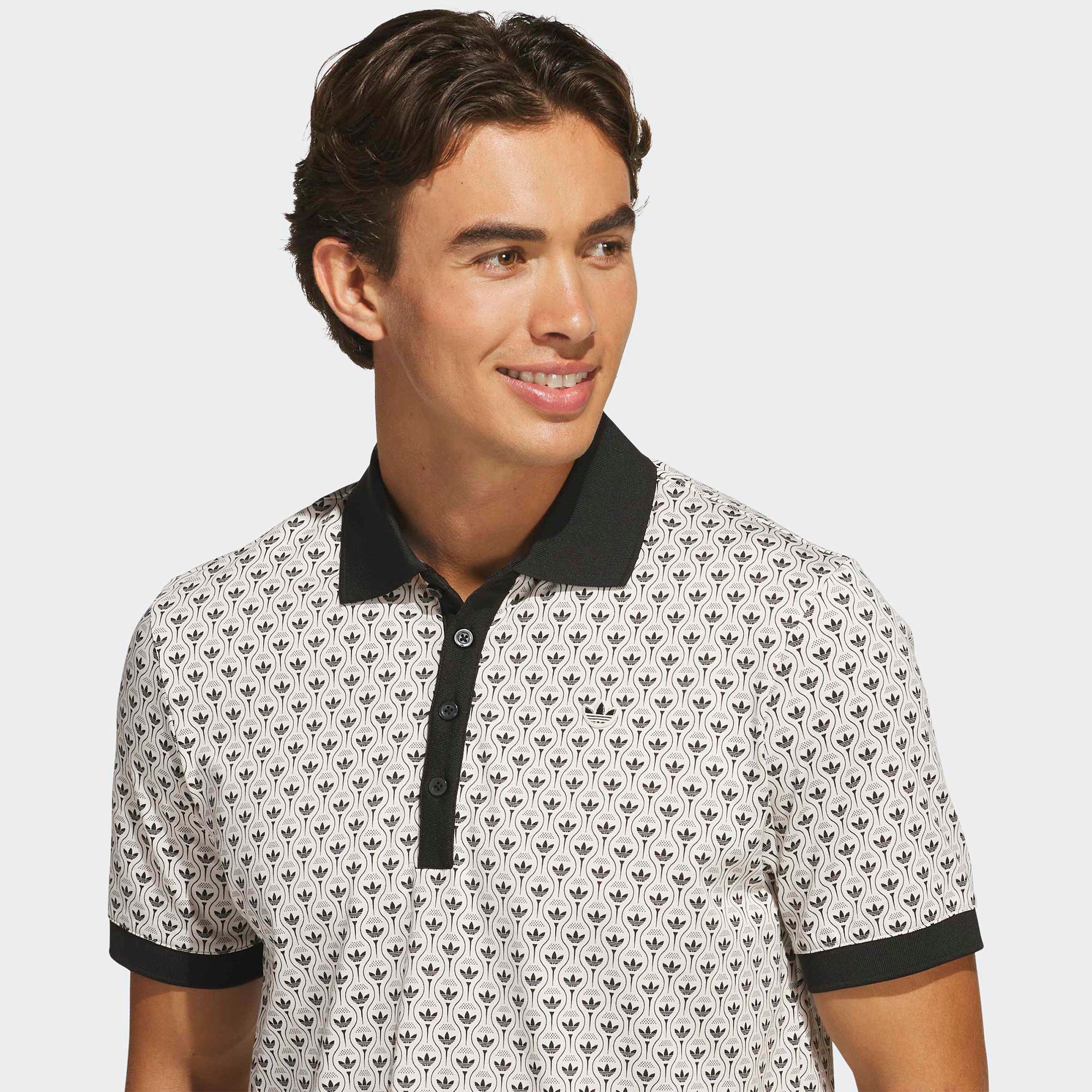 adidas Originals Men's All-Over Trefoil Golf Polo product image