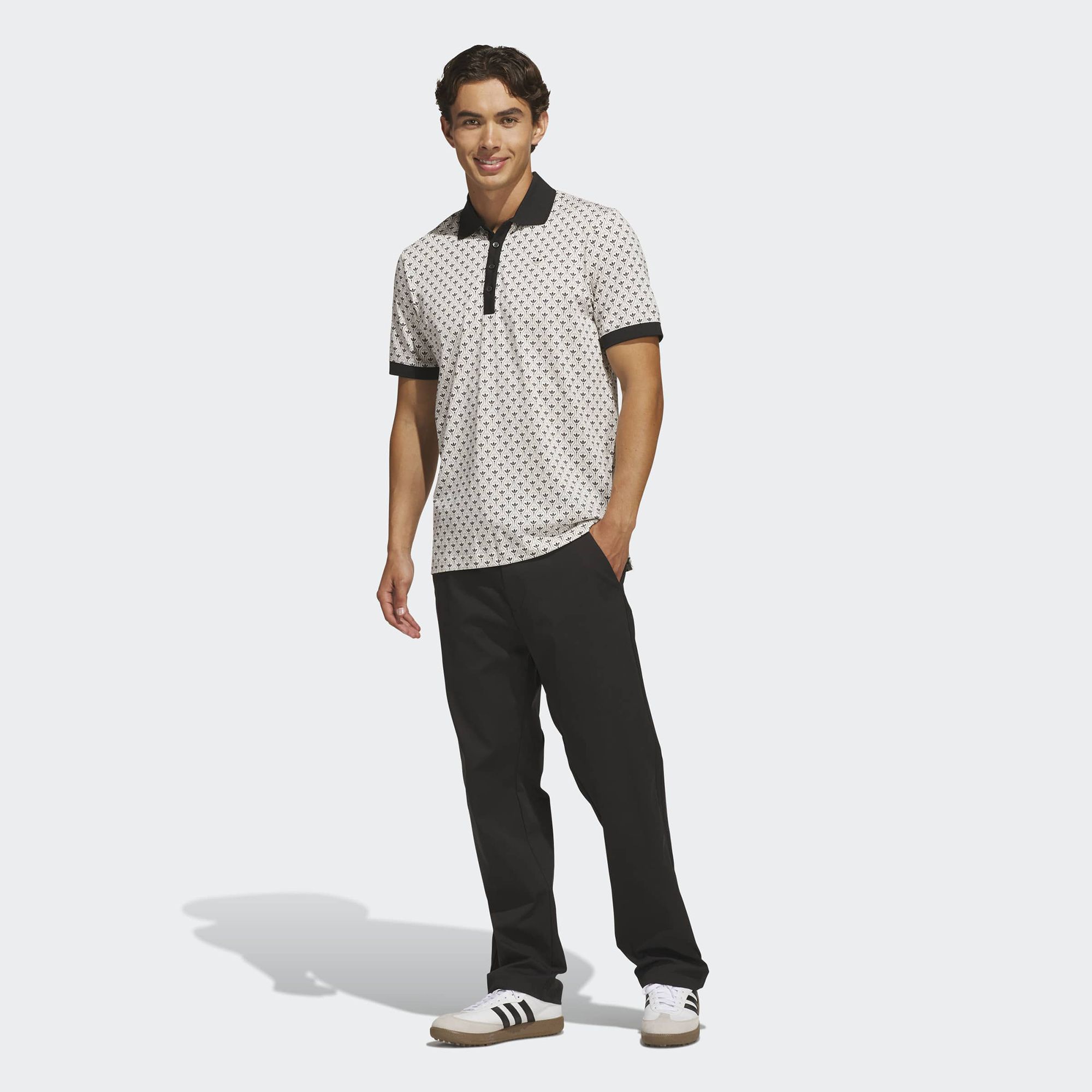 adidas Originals Men's All-Over Trefoil Golf Polo product image