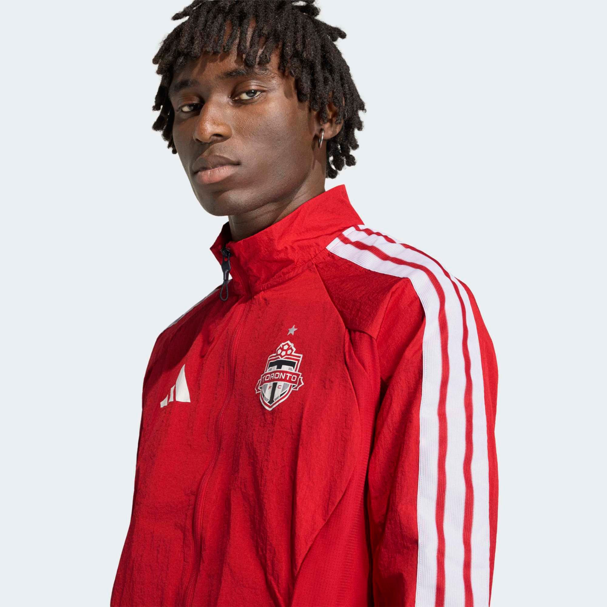 adidas Men's Toronto FC Red 2026 Prematch Anthem Full-Zip Jacket product image