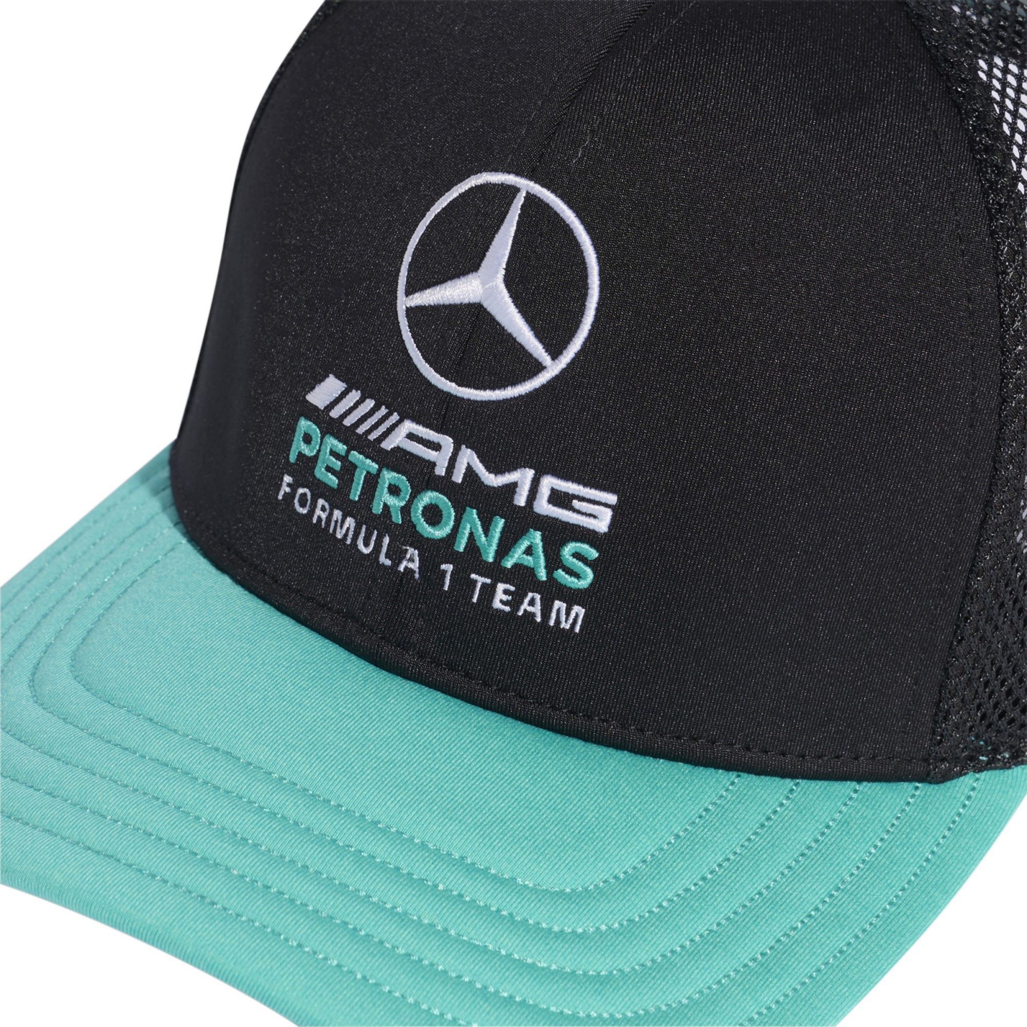 adidas Men's F1 Mercedes Black DNA Adjustable Dad Hat product image