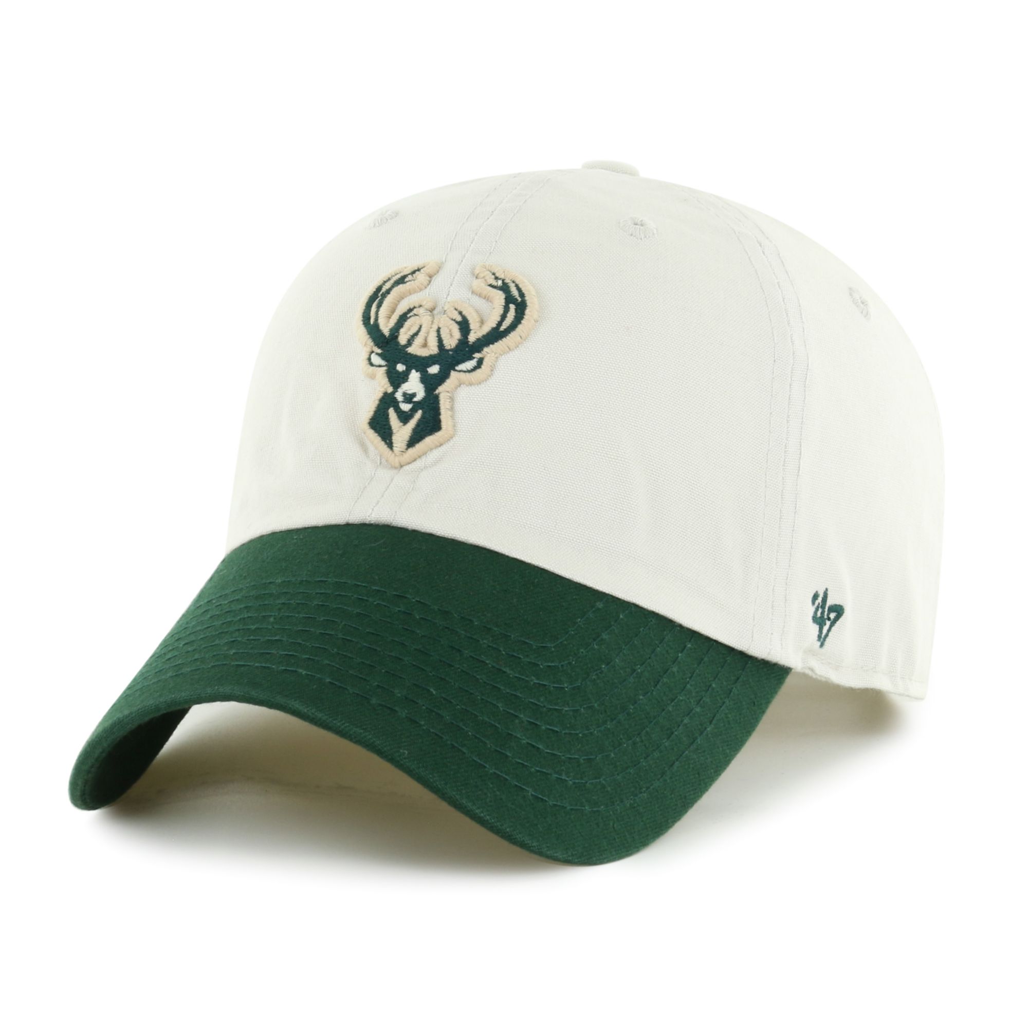'47 Adult Milwaukee Bucks Sidestep Clean Up Adjustable Hat product image