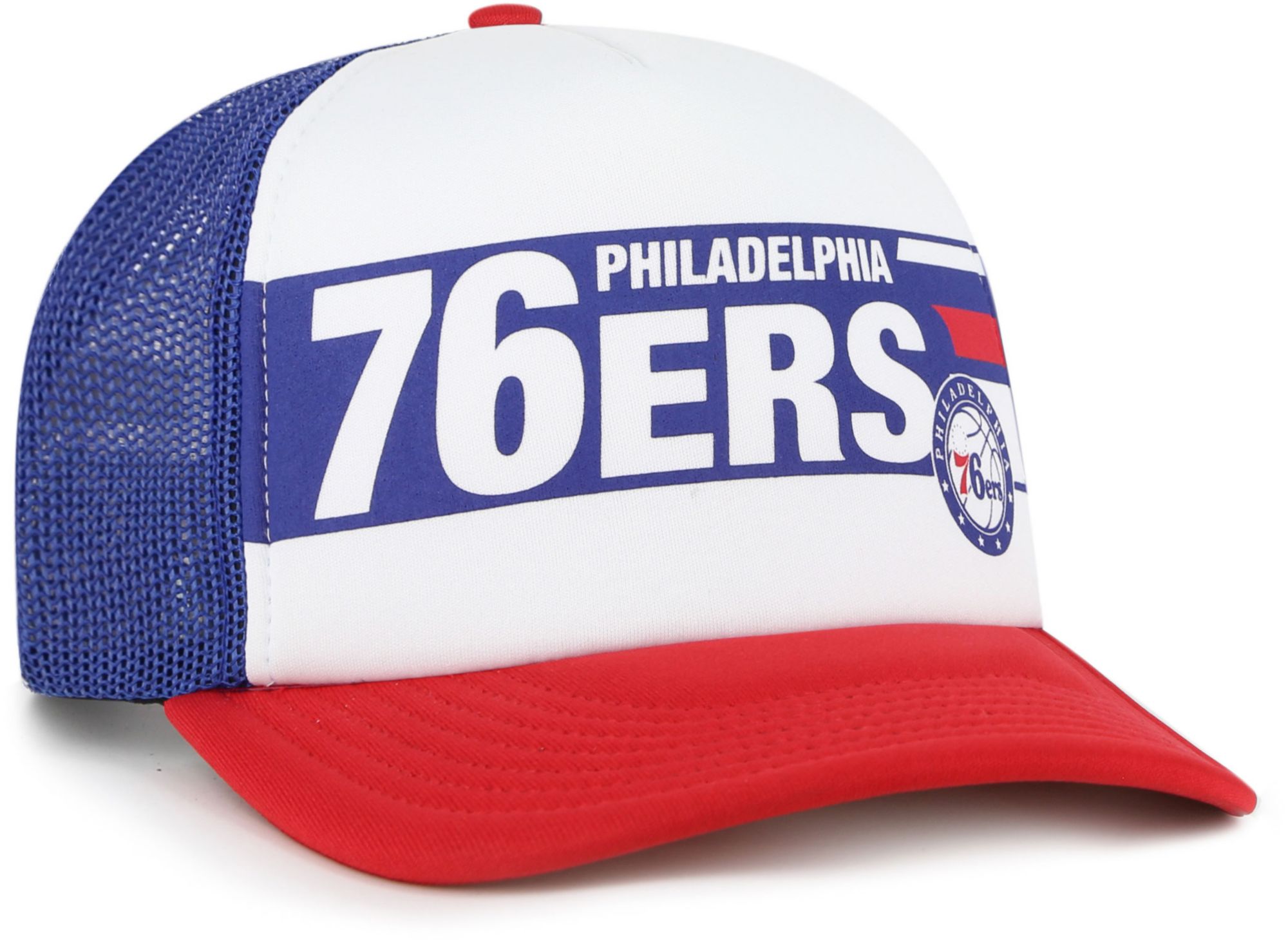 '47 Youth Philadelphia 76ers Stack Line Trucker Adjustable Hat product image