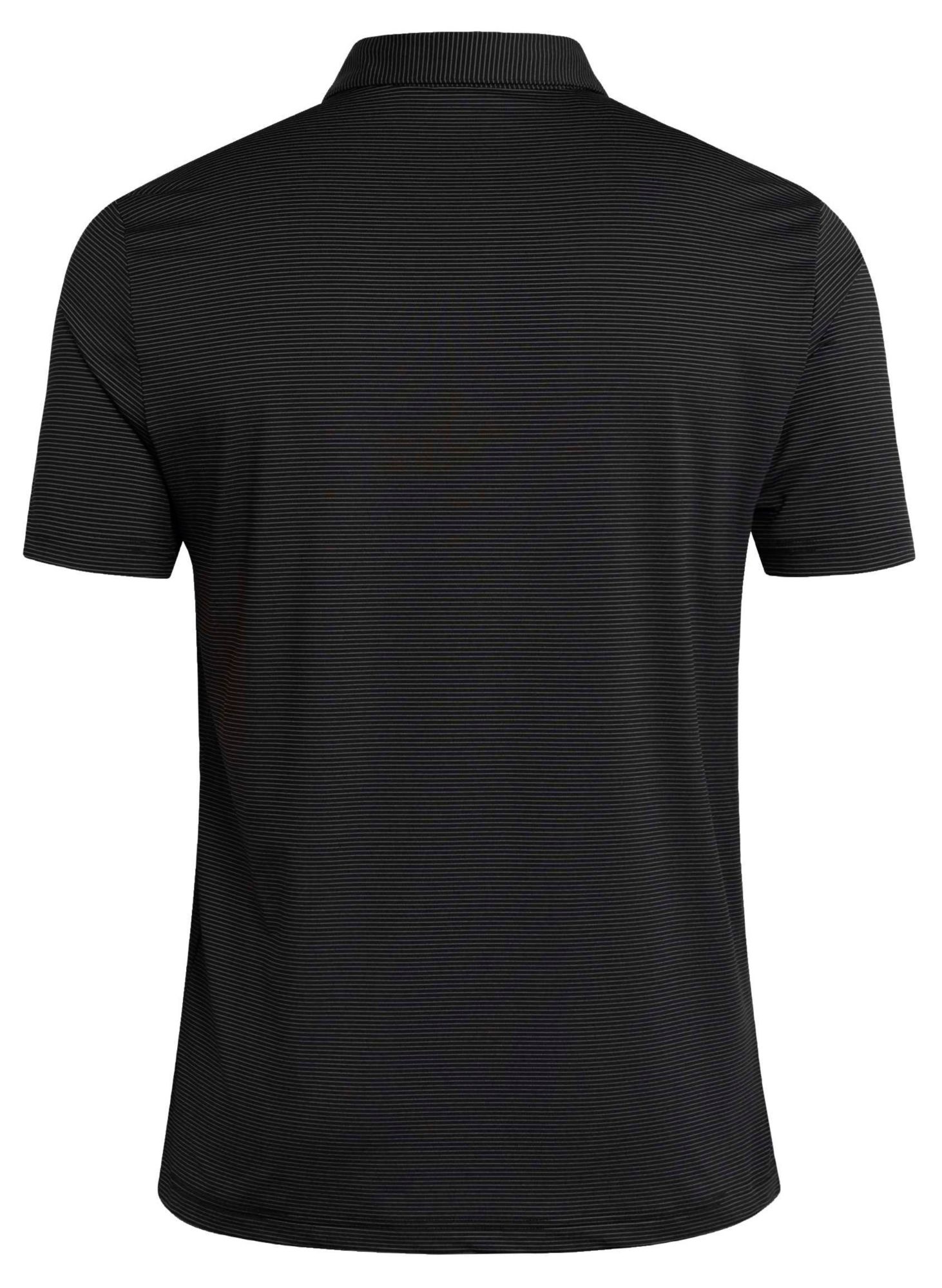 adidas Men's Indiana Hoosiers Black Ultimate Stripe Coaches Polo product image