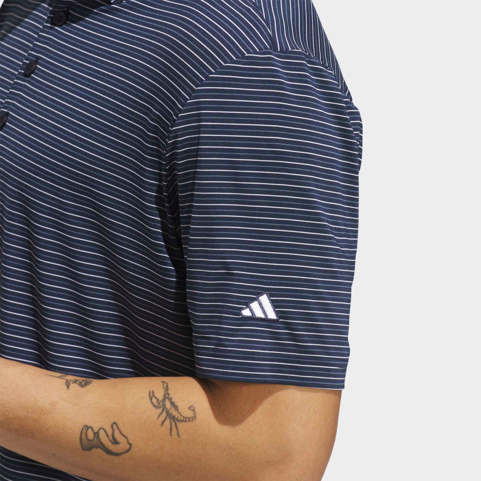 adidas Men's Ultimate365+ 3 Color Stripe Golf Polo product image
