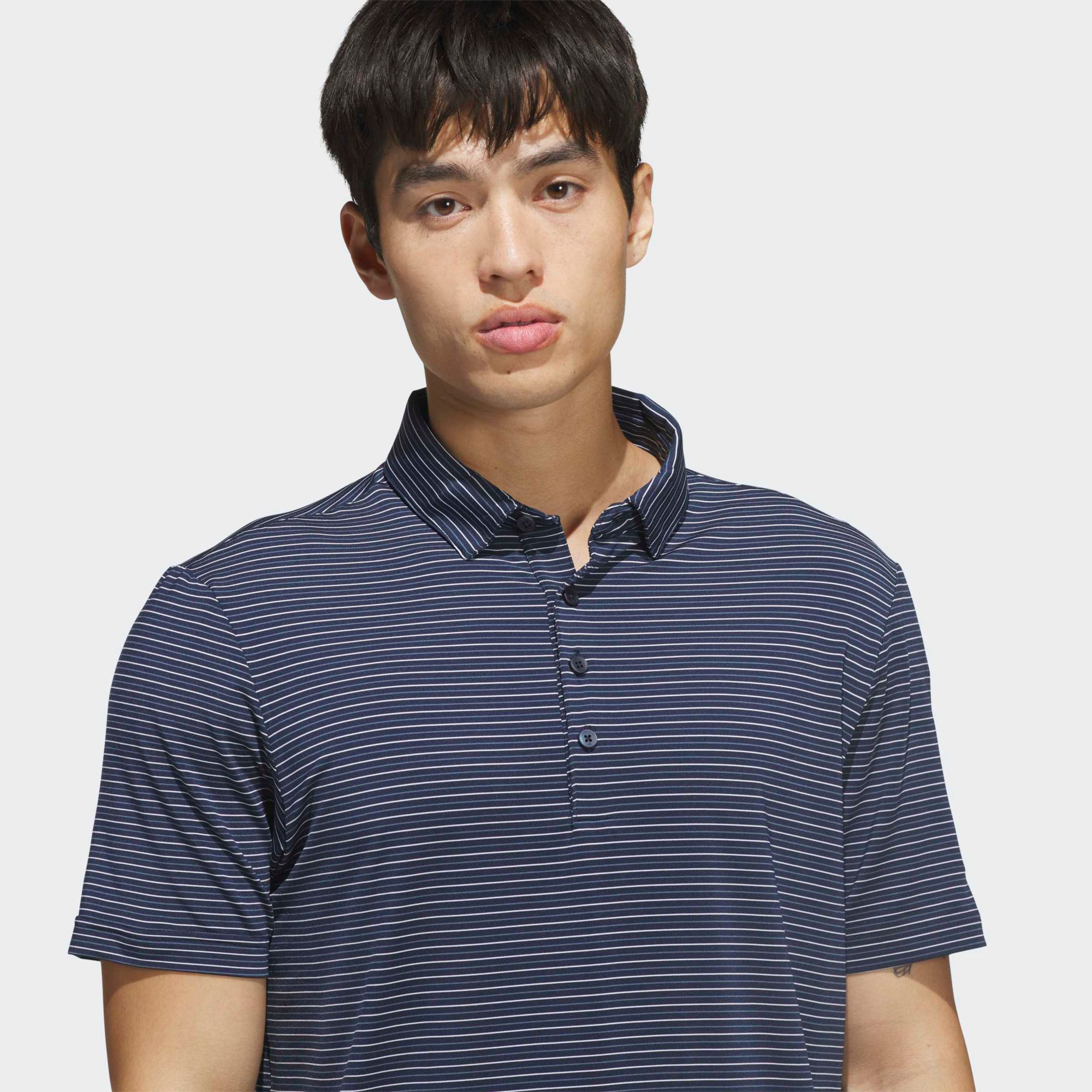 adidas Men's Ultimate365+ 3 Color Stripe Golf Polo product image