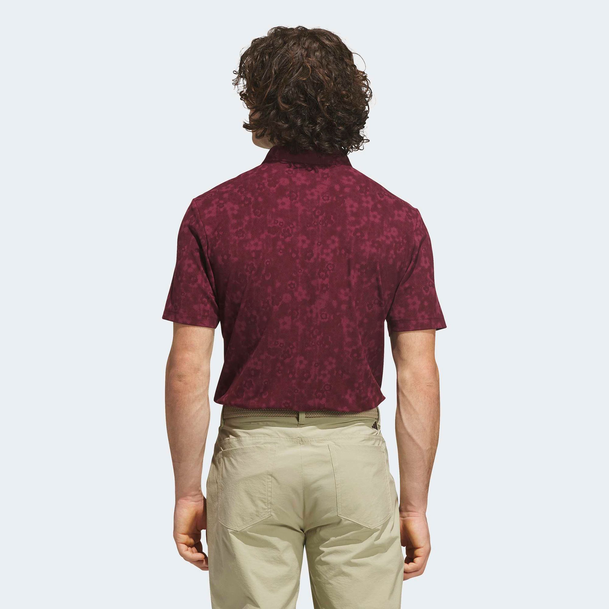 adidas Men's Ultimate365+ CLIMACOOL Butterspun Mighty Blossom Print Golf Polo product image