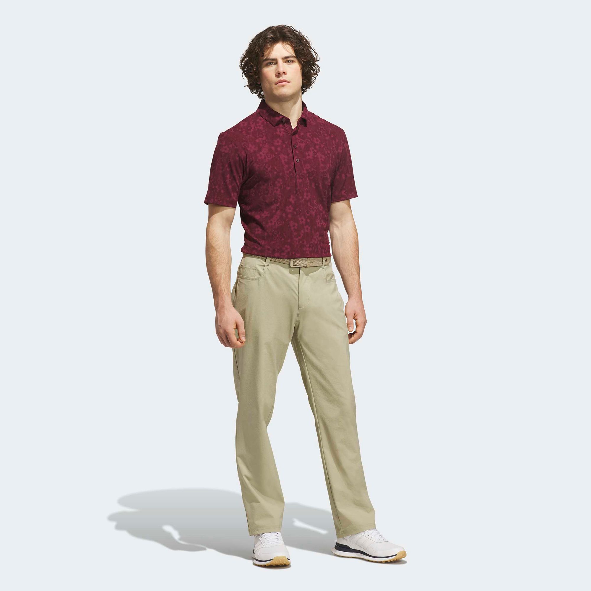 adidas Men's Ultimate365+ CLIMACOOL Butterspun Mighty Blossom Print Golf Polo product image