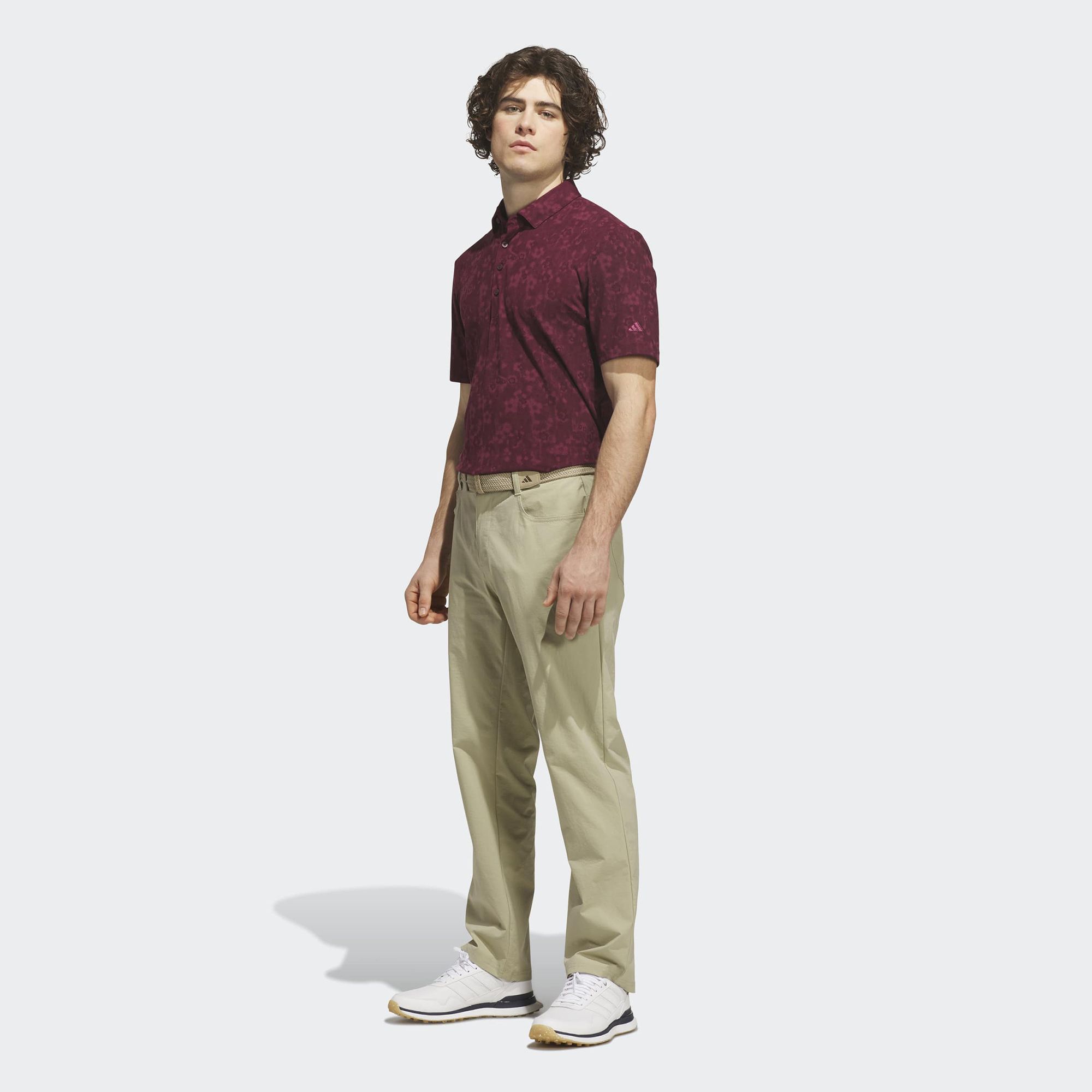 adidas Men's Ultimate365+ CLIMACOOL Butterspun Mighty Blossom Print Golf Polo product image