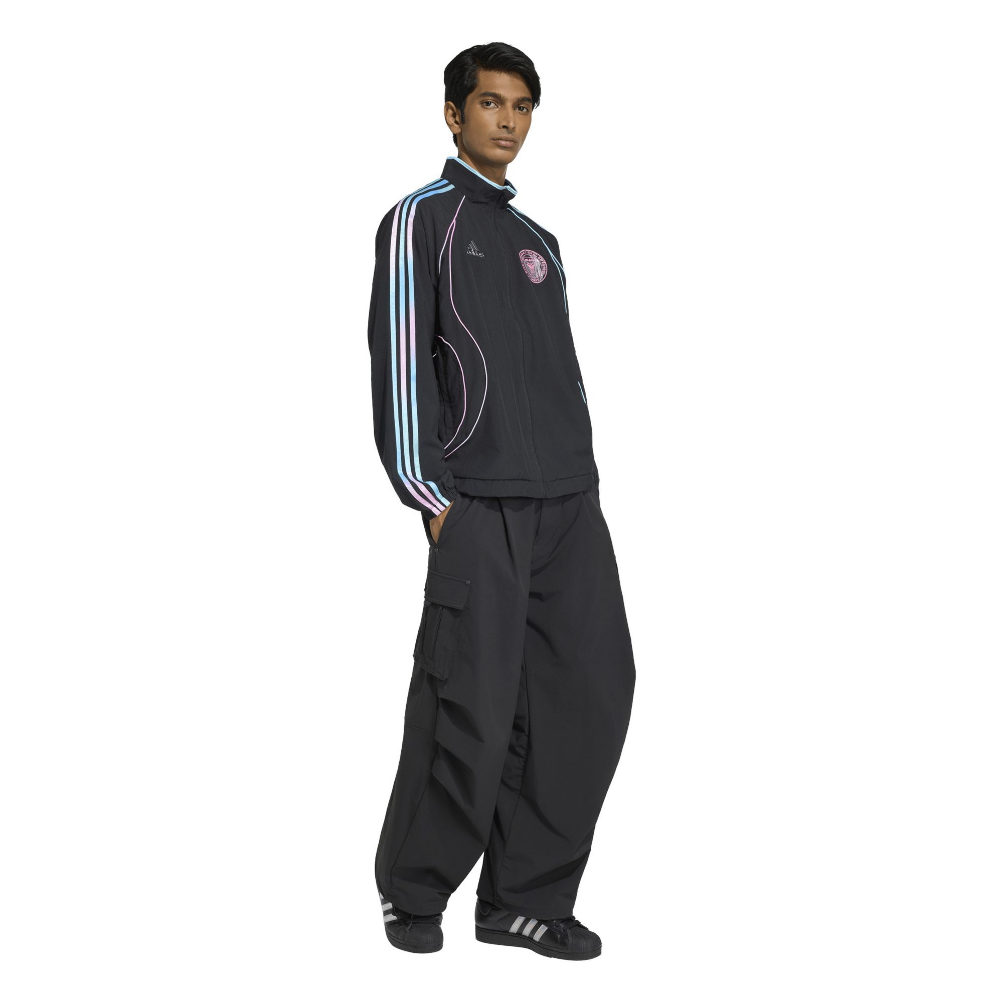 adidas Adult Inter Miami CF Black 2026 Special Edition Audi Jacket product image