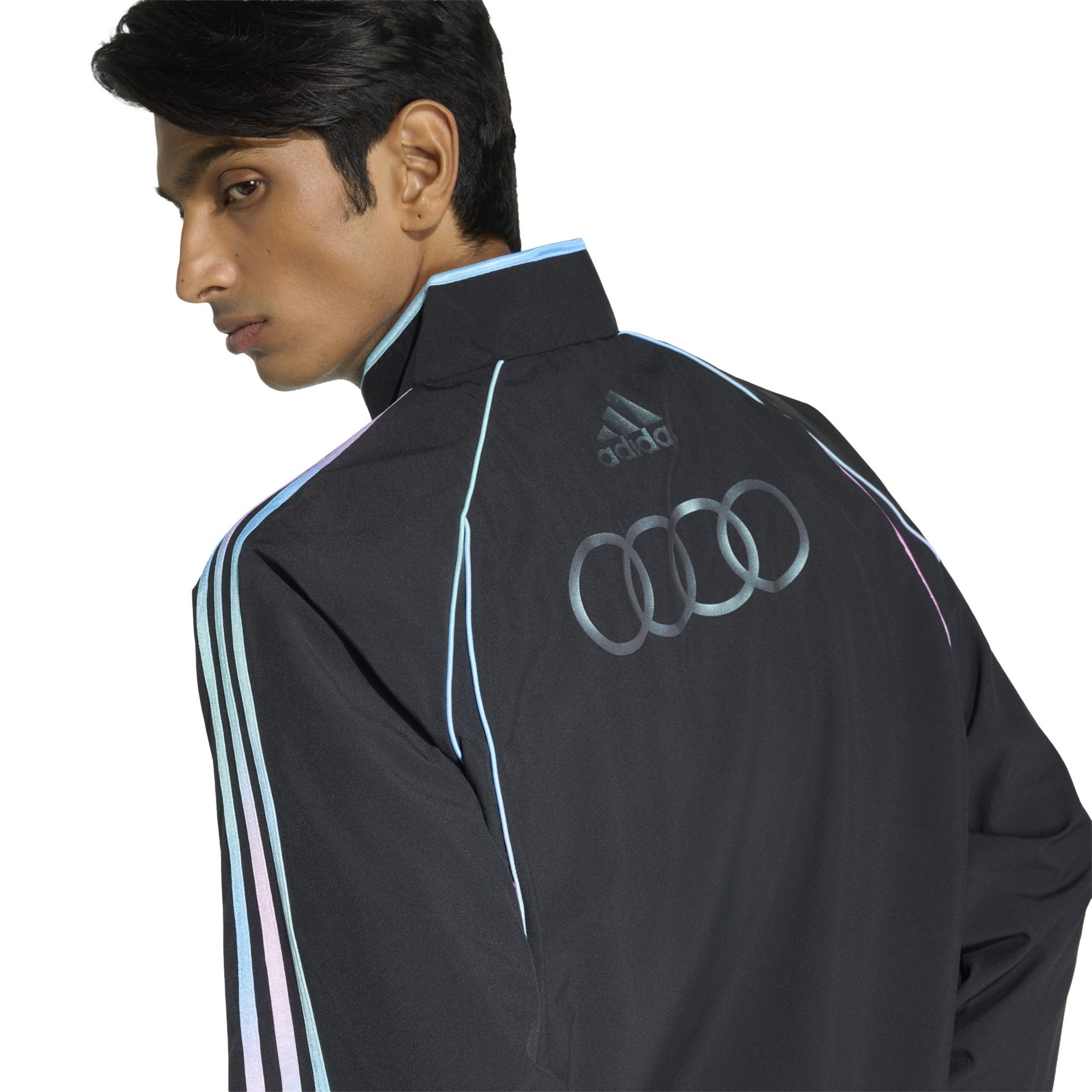 adidas Adult Inter Miami CF Black 2026 Special Edition Audi Jacket product image