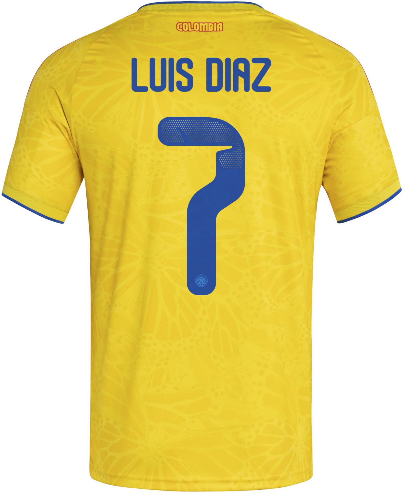 adidas Adult Colombia Luis Diaz #7 2026 Home Replica Jersey product image