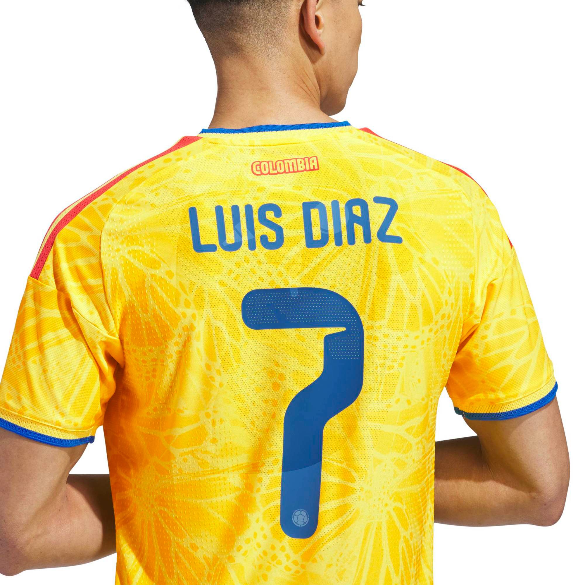 adidas Adult Colombia Luis Diaz #7 2026 Home Replica Jersey product image
