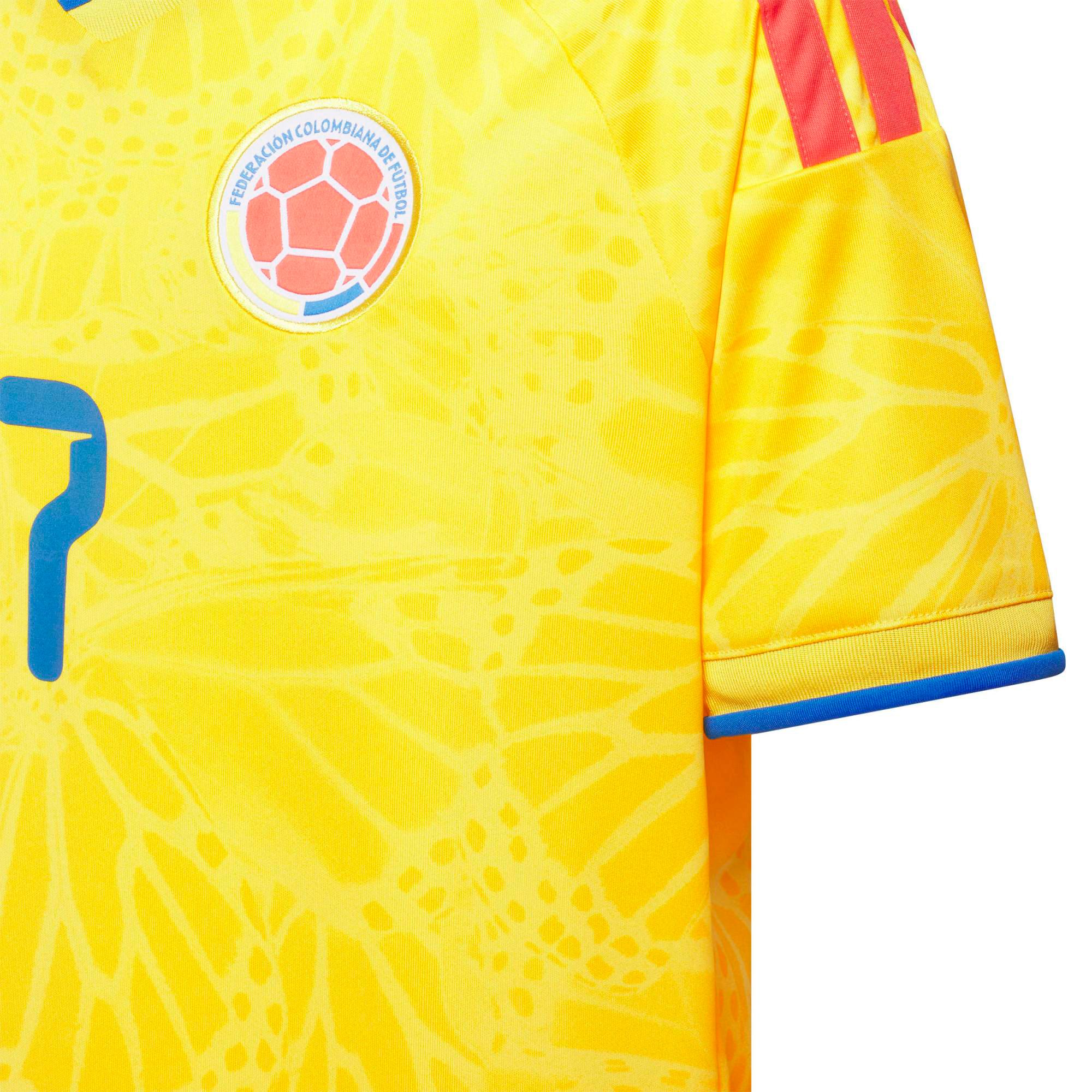 adidas Youth Colombia Luis Diaz #7 2026 Home Replica Jersey product image