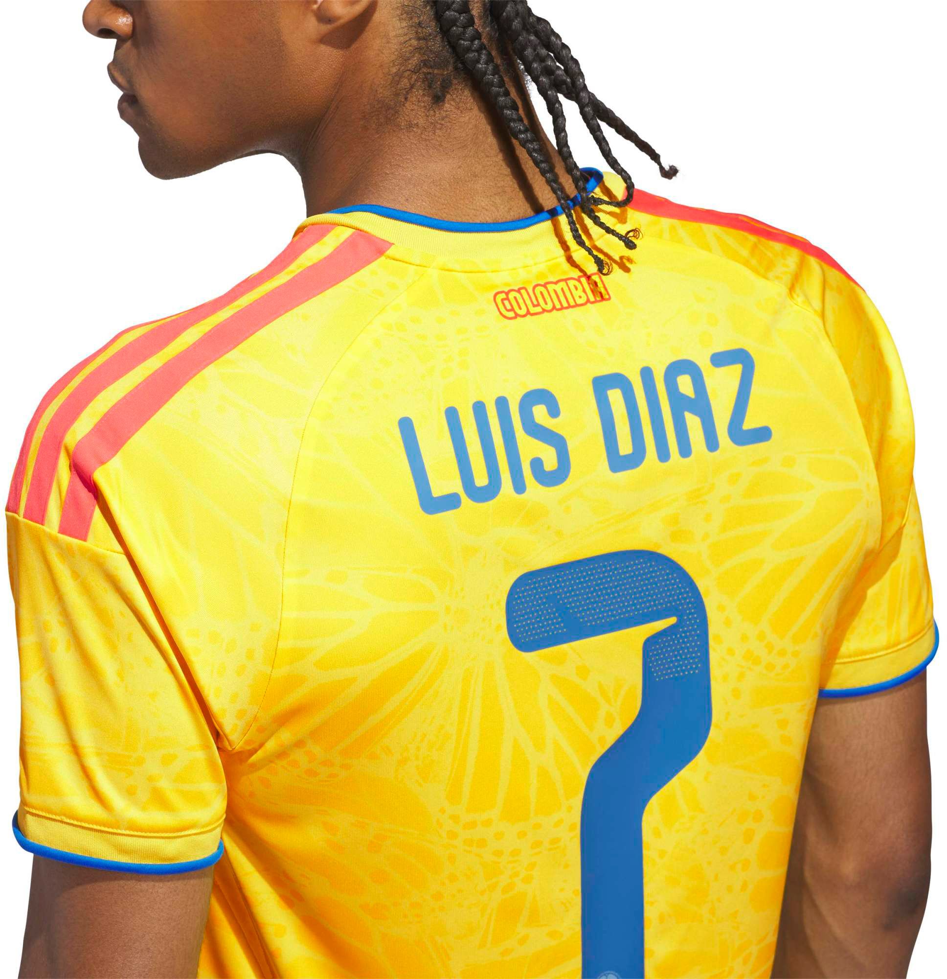 adidas Adult Colombia Luis Diaz #7 2026 Home Authentic Jersey product image