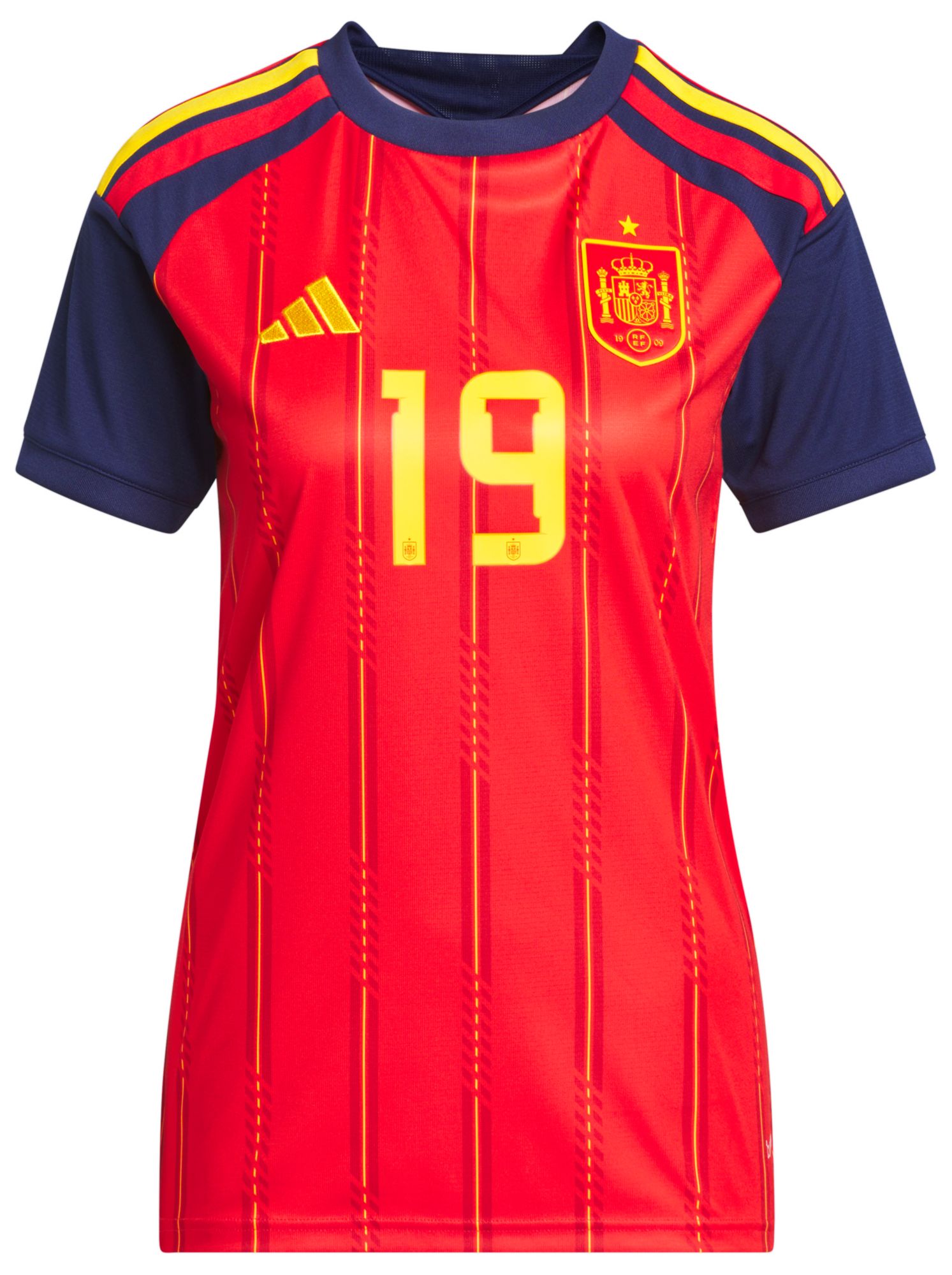 adidas Women's Lamine Yamal #19 Spain 2026 Red Home Replica Jersey product image