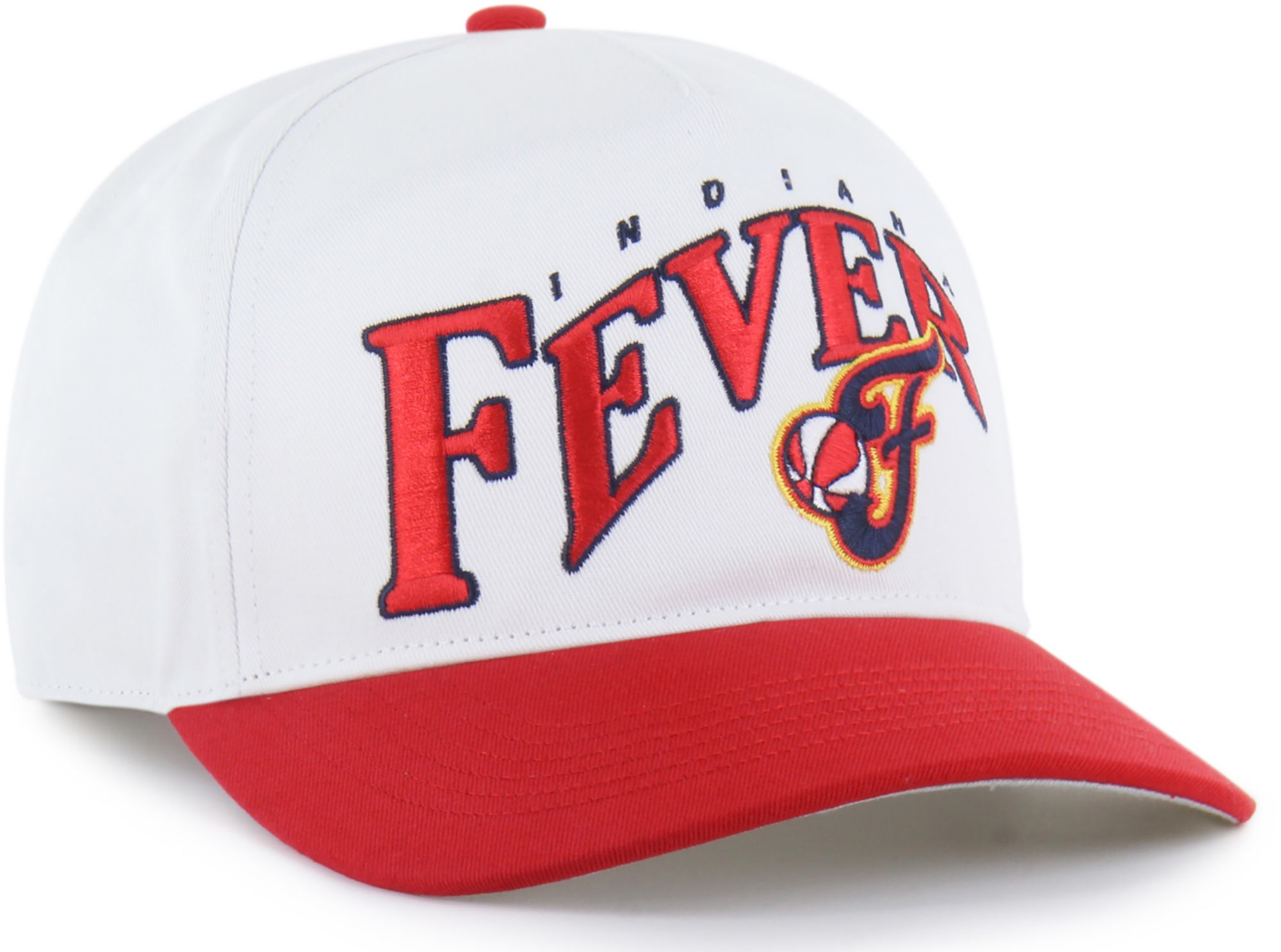 '47 Adult Indiana Fever White Wave Hitch Adjustable Hat product image