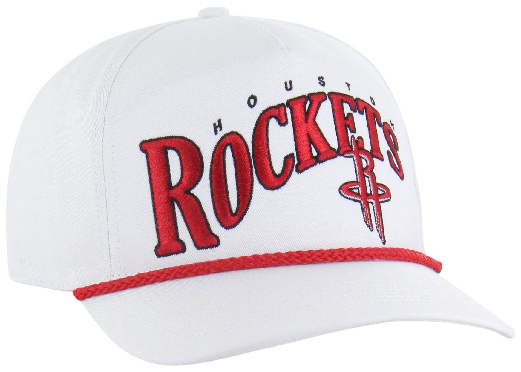 '47 Adult Houston Rockets White Graphic Wave Hitch Adjustable Hat product image