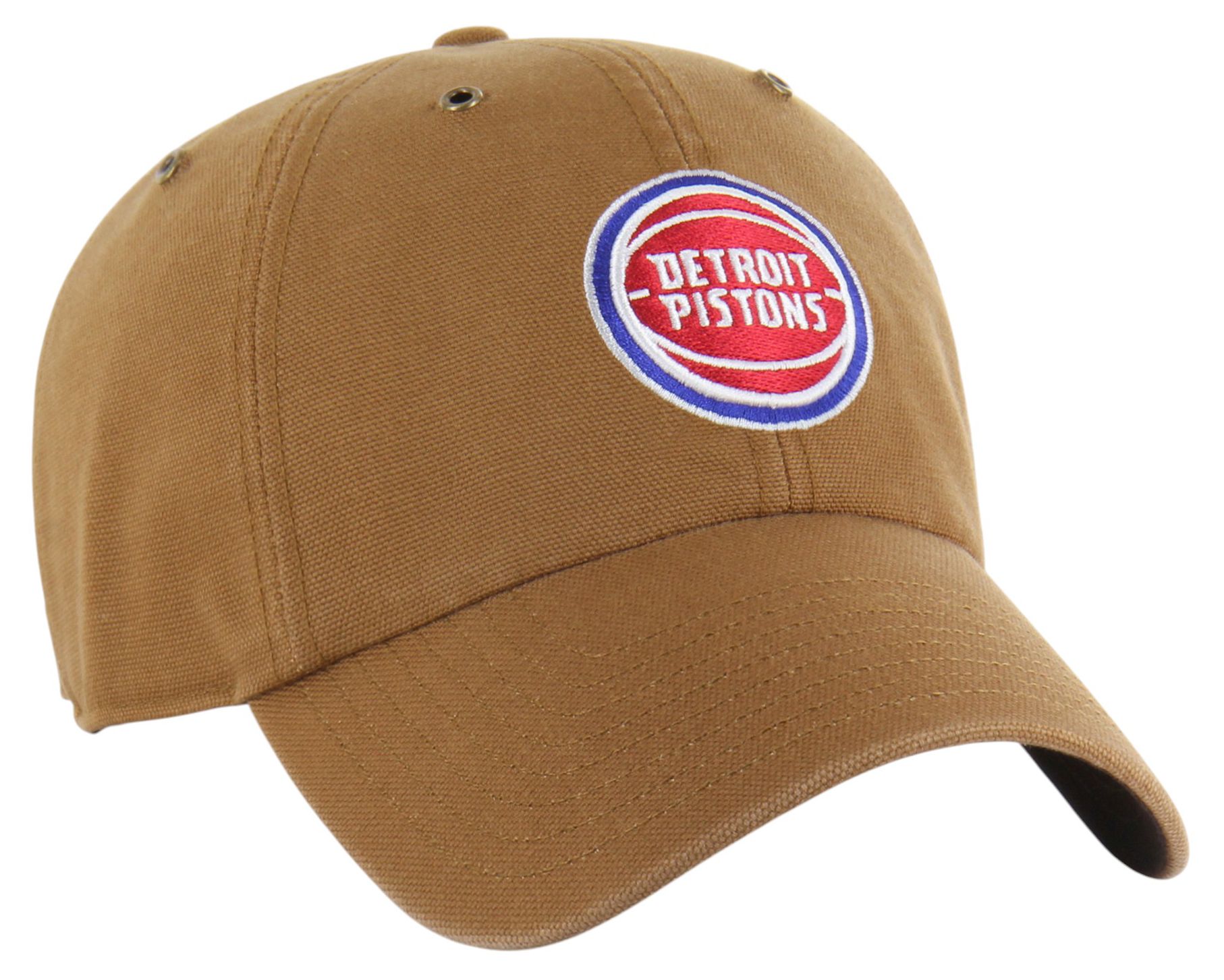 Carhartt x '47 Adult Detroit Pistons Brown Clean Up Adjustable Hat product image