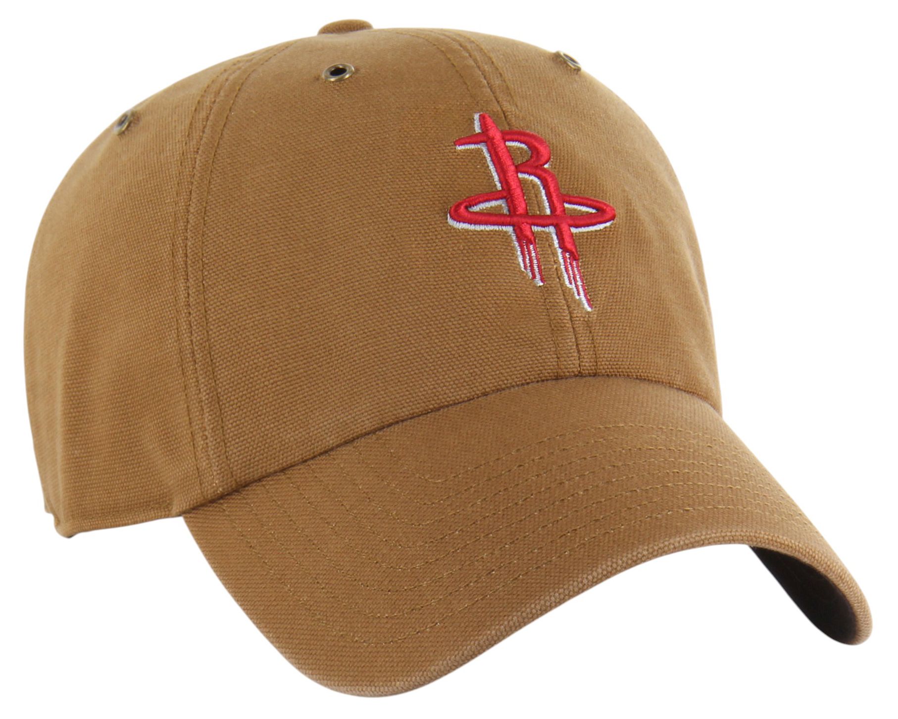Carhartt x '47 Adult Houston Rockets Brown Clean Up Adjustable Hat product image