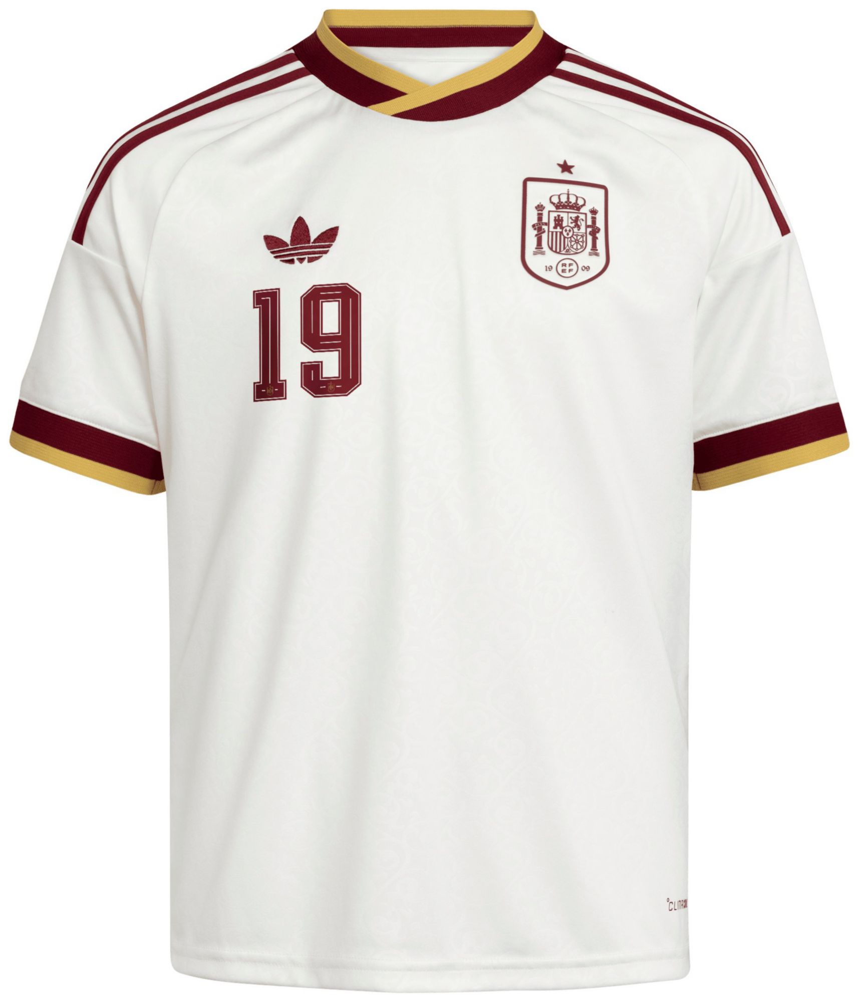 adidas Youth Spain Lamine Yamal #19 2026 Away Replica Jersey product image
