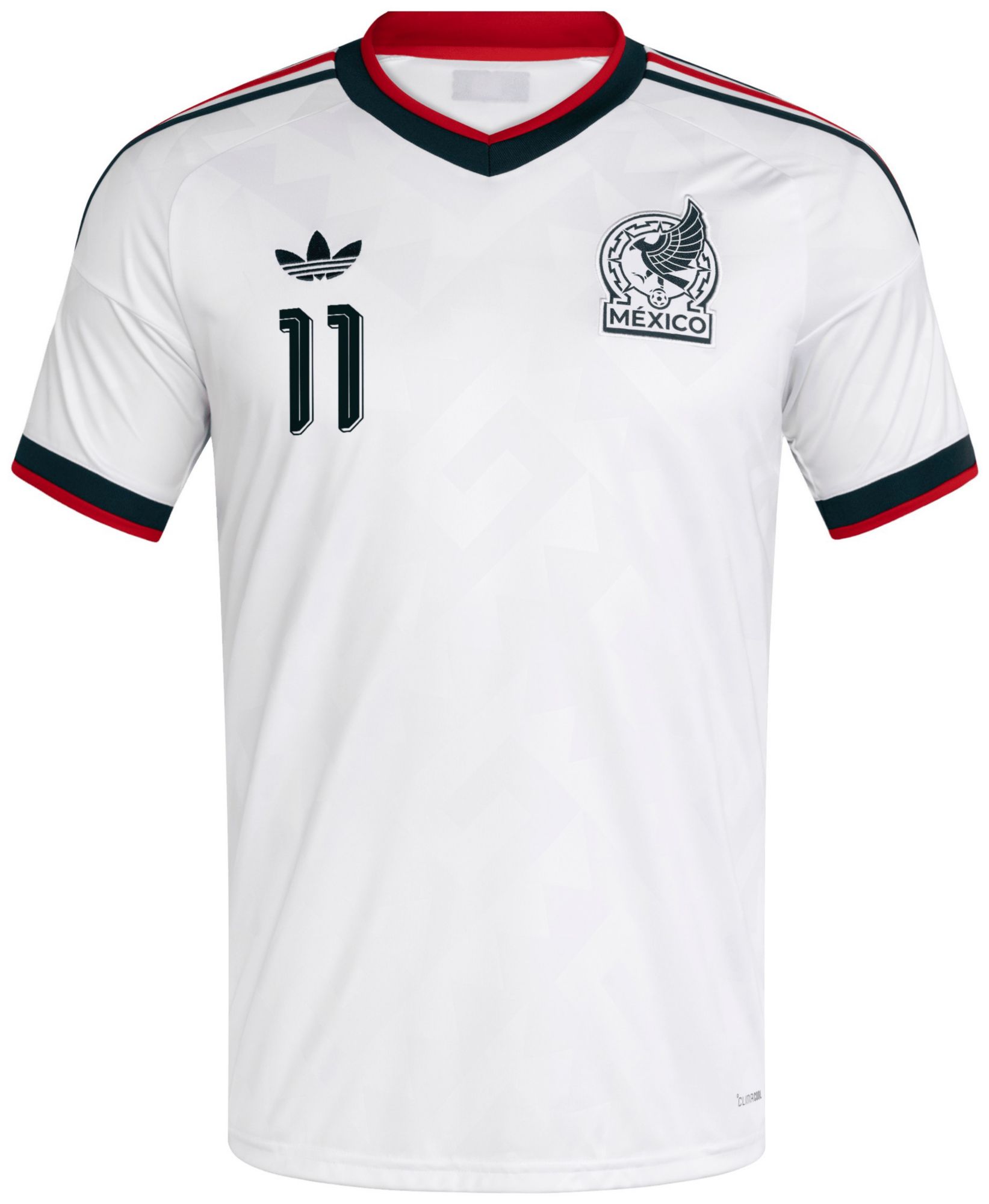 adidas Adult Santiago Gimenez #11 Mexico 2026 White Away Replica Jersey product image