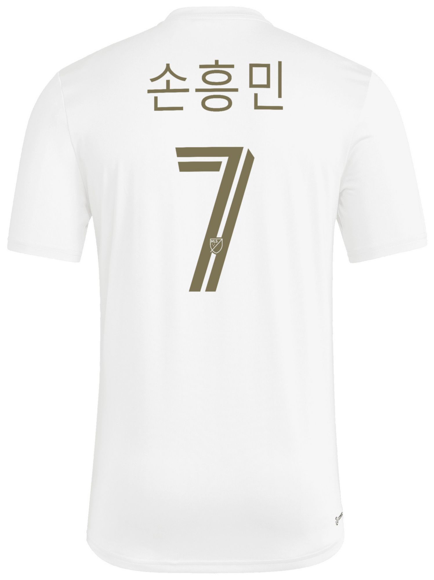 adidas Adult 2026 Los Angeles FC Son Heung-min #7 White Alternate T-Shirt product image