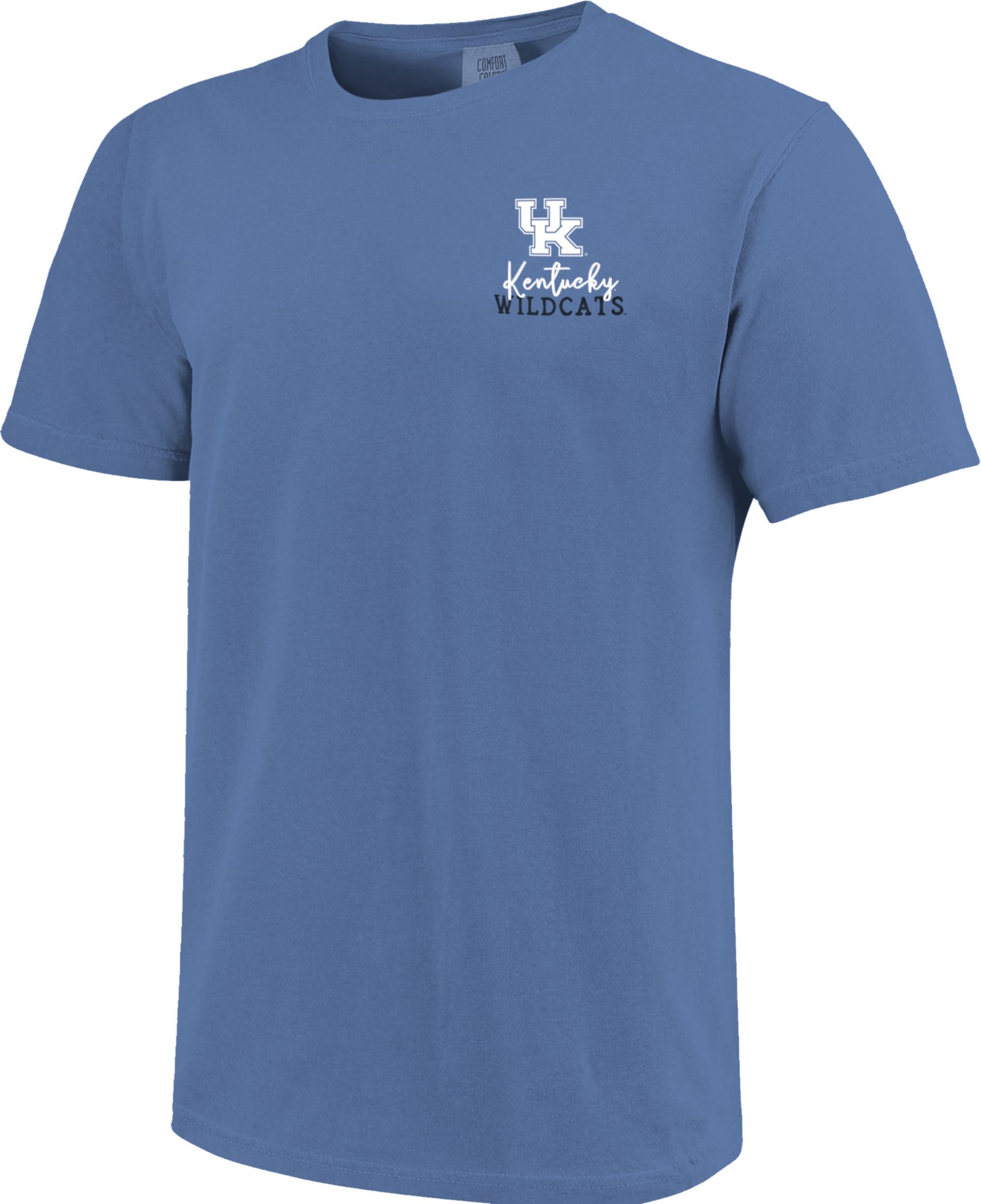 Image One Women's Kentucky Wildcats Blue Pattern Script Softball T-Shirt product image