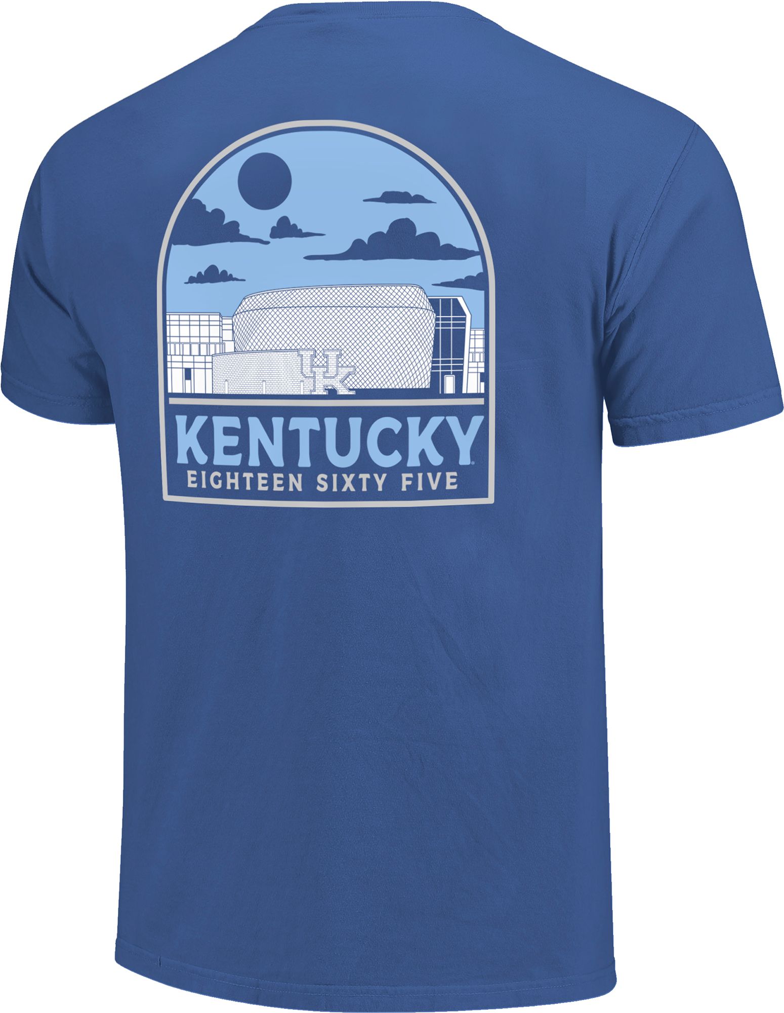 Image One Men's Kentucky Wildcats Blue Campus Arch T-Shirt