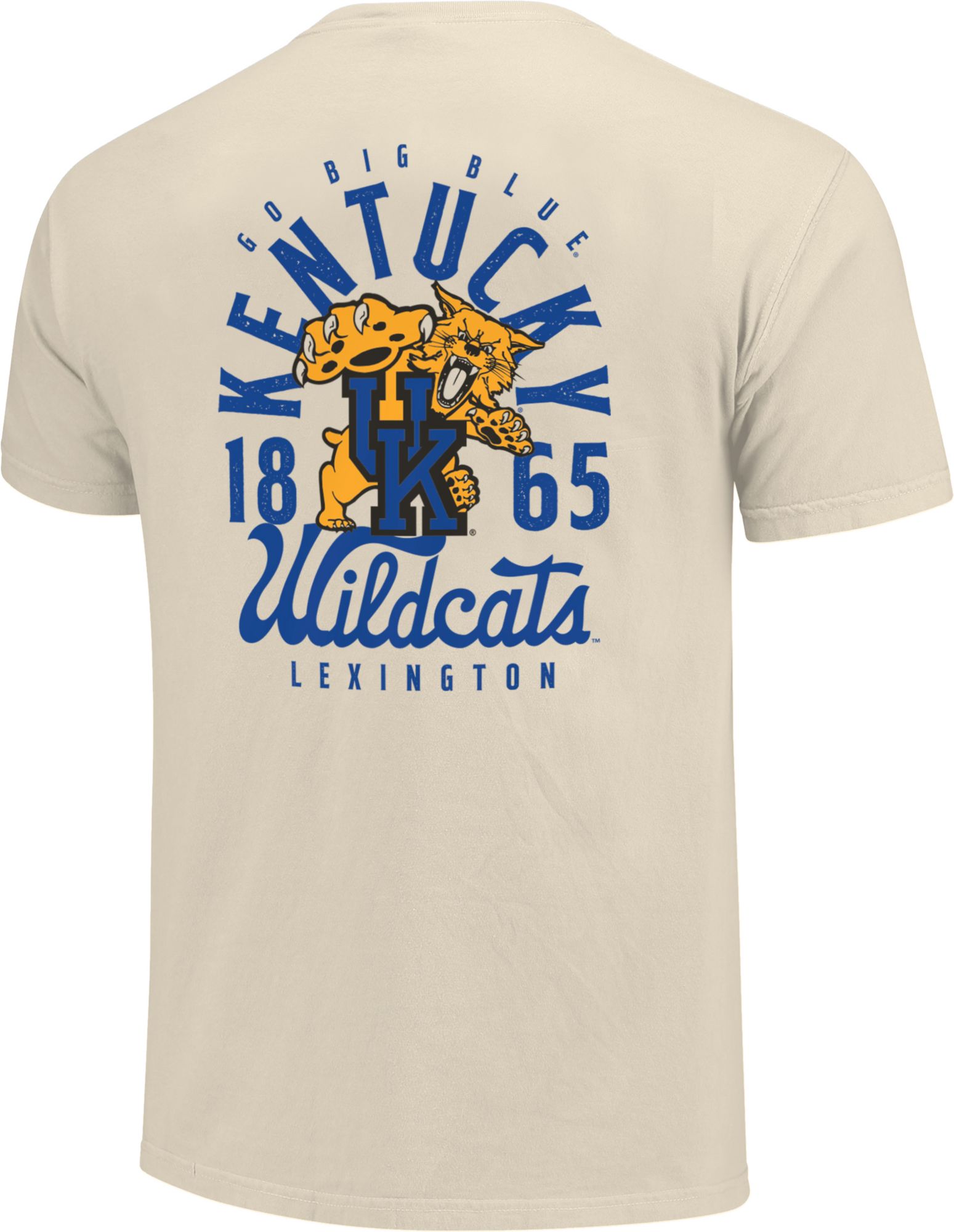 Image One Men's Kentucky Wildcats Ivory Mascot Local T-Shirt product image