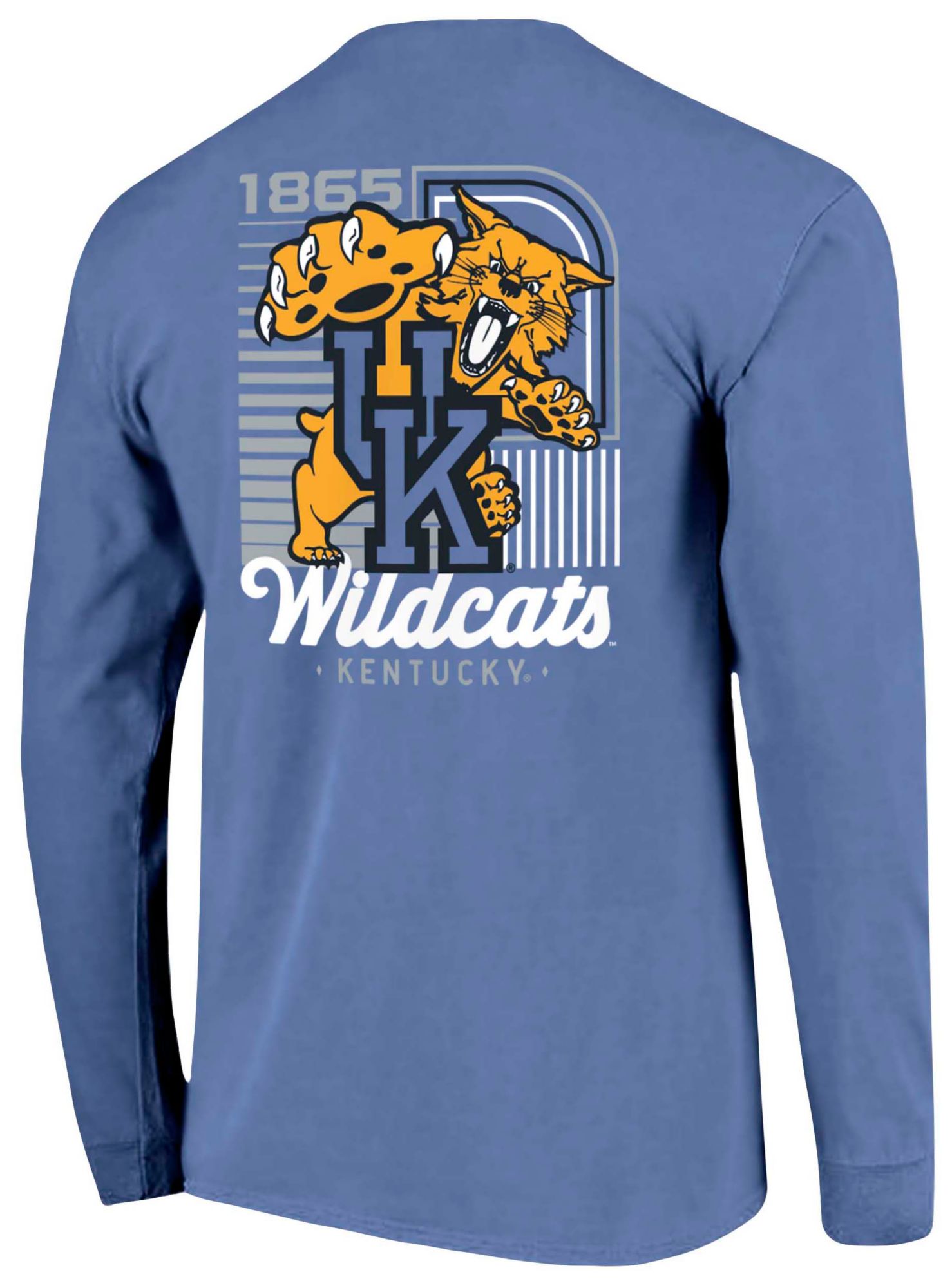 Image One Men's Kentucky Wildcats Blue Throwback T-Shirt product image