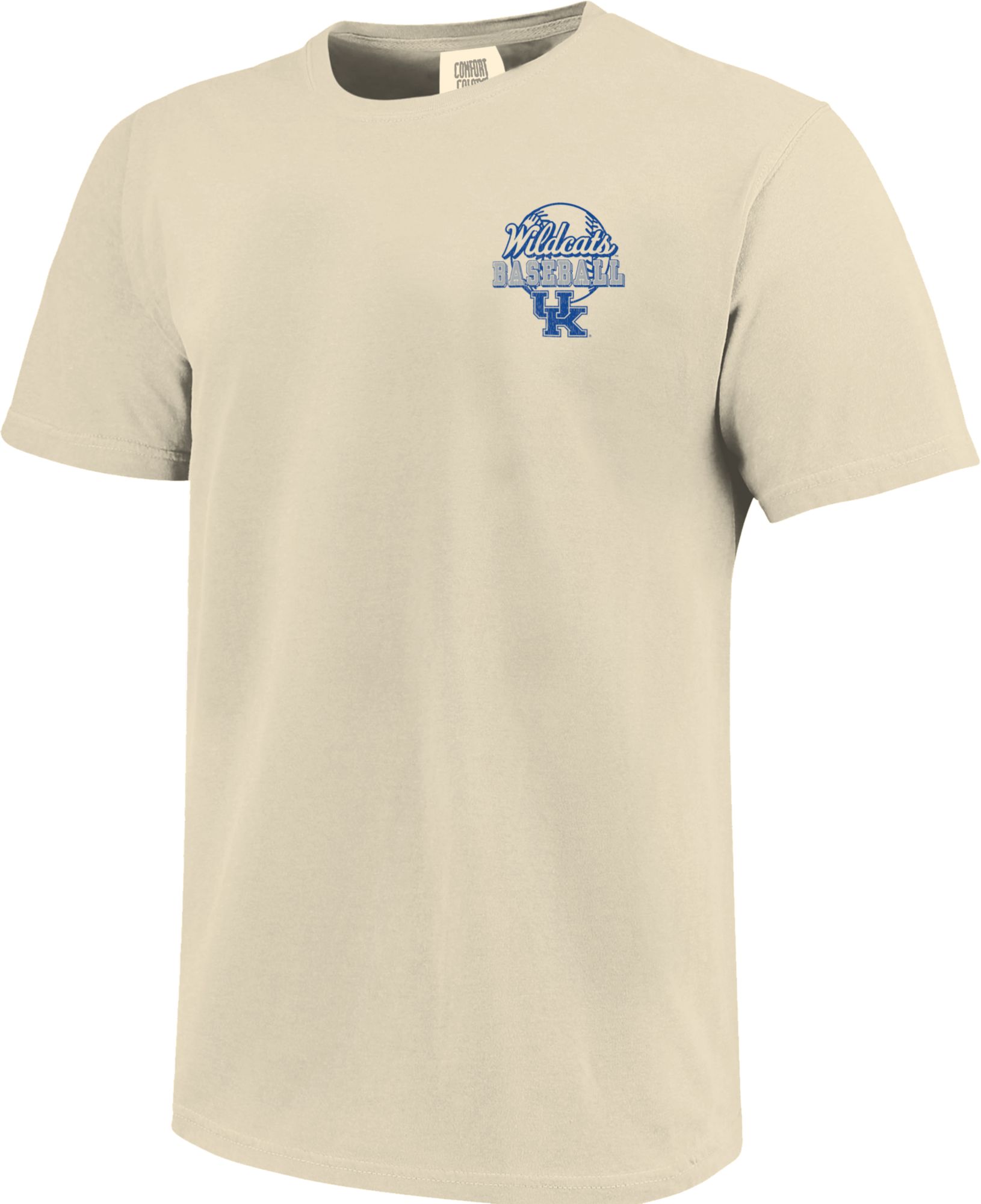 Image One Men's Kentucky Wildcats Ivory Baseball Field Block T-Shirt product image