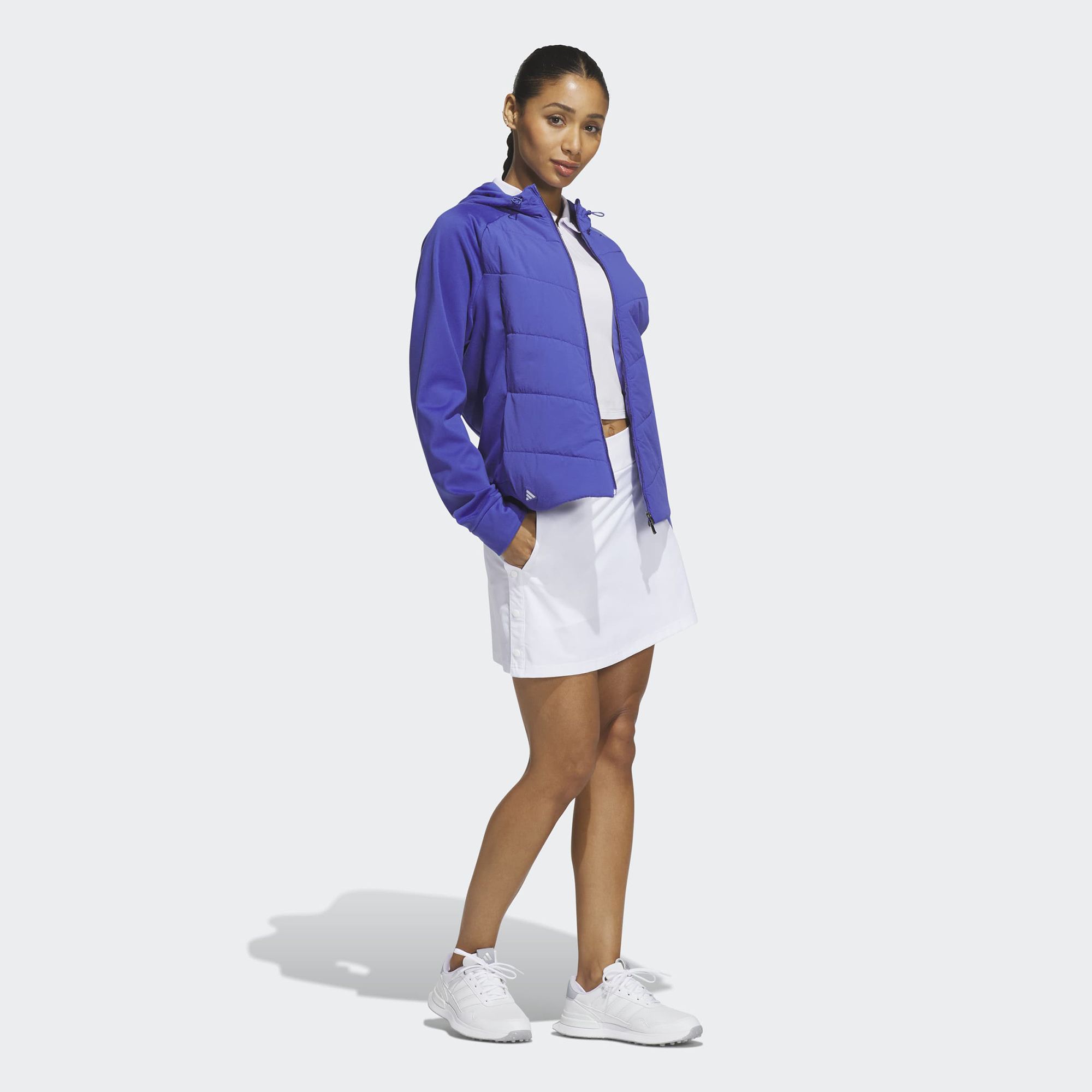 adidas Women's Ultimate365+ Course Control Quilted Hooded Jacket product image