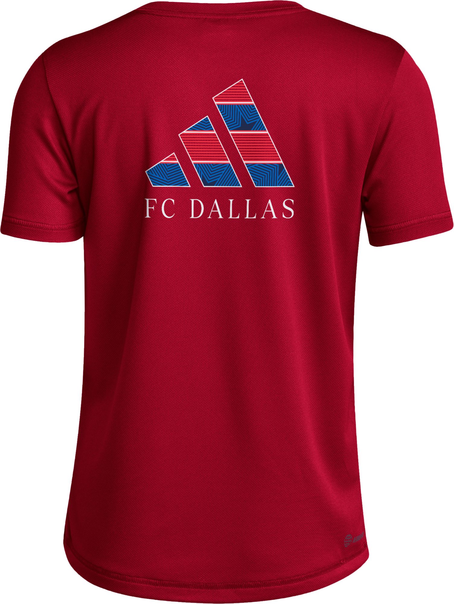 adidas Youth FC Dallas 2026 Team Logo Primary T-Shirt product image