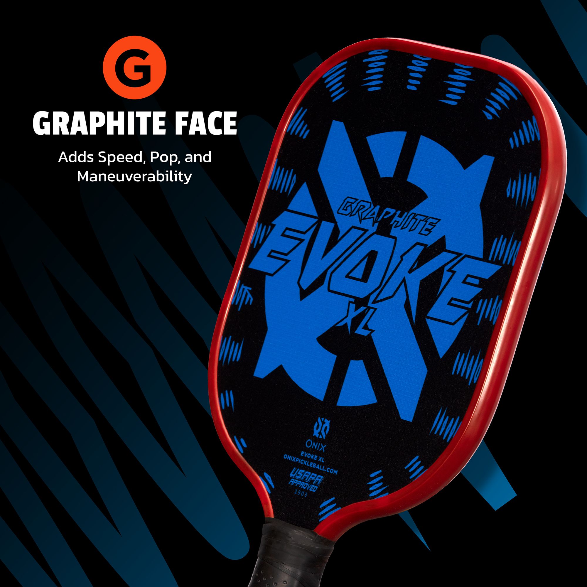 Onix Sports Graphite Evoke XL Pickleball Paddle product image