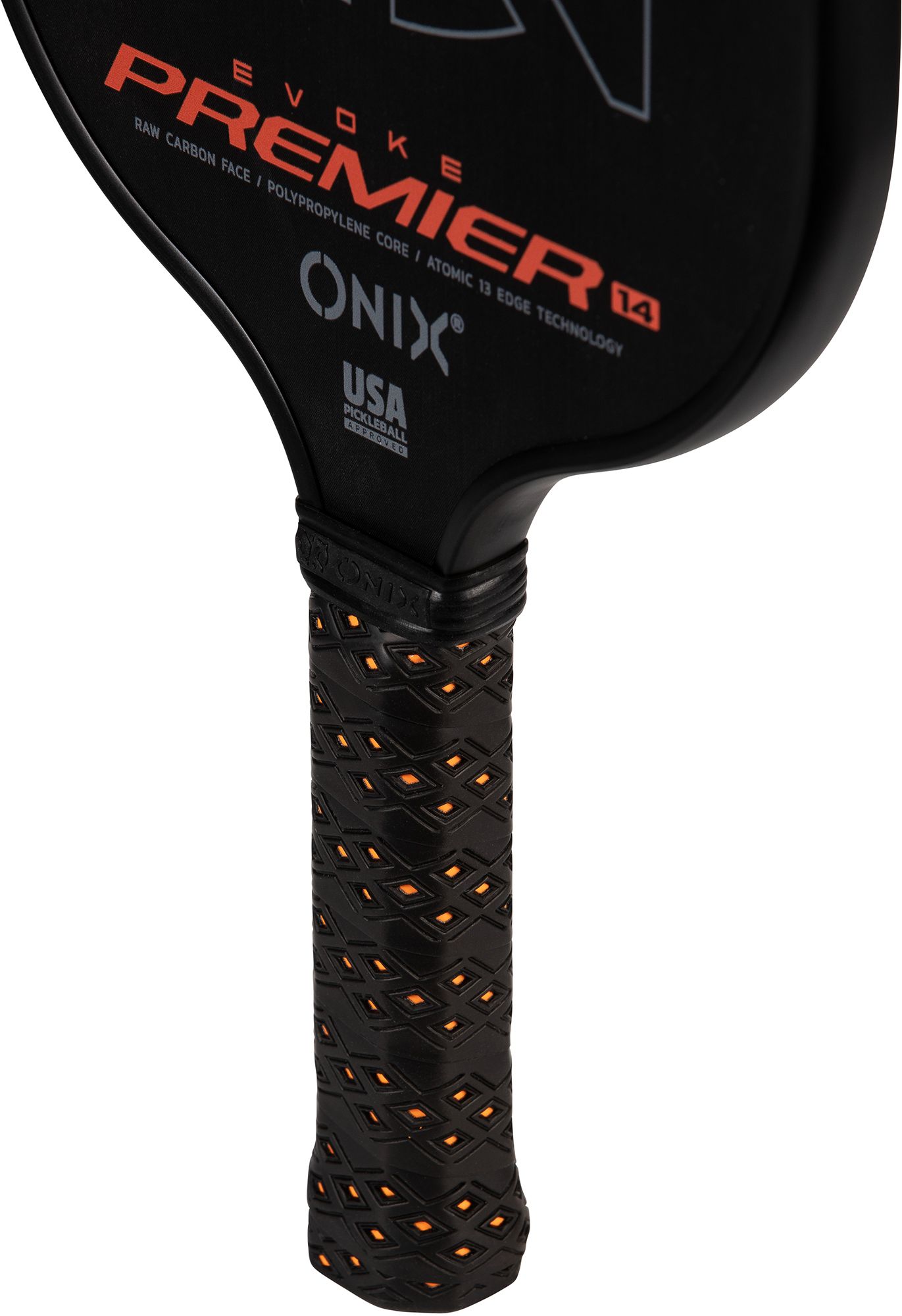 Onix Sports Evoke Premier Raw Carbon 14 mm Pickleball Paddle product image