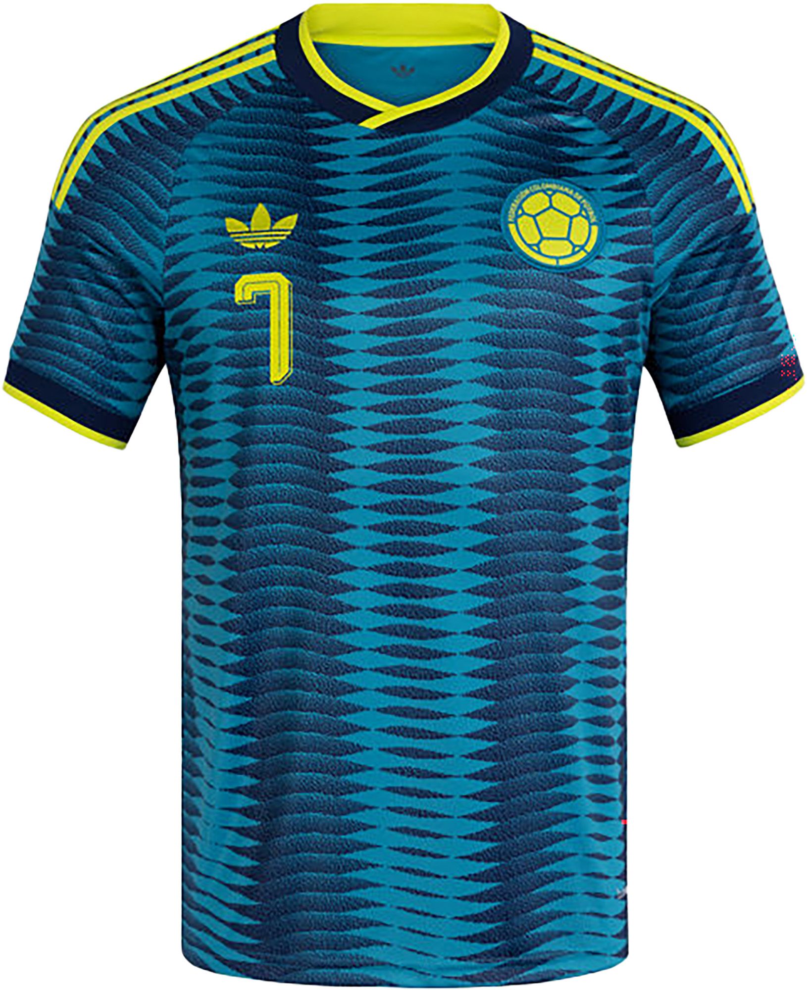 adidas Adult Luis Diaz #7 Colombia 2026 Navy Away Replica Jersey product image