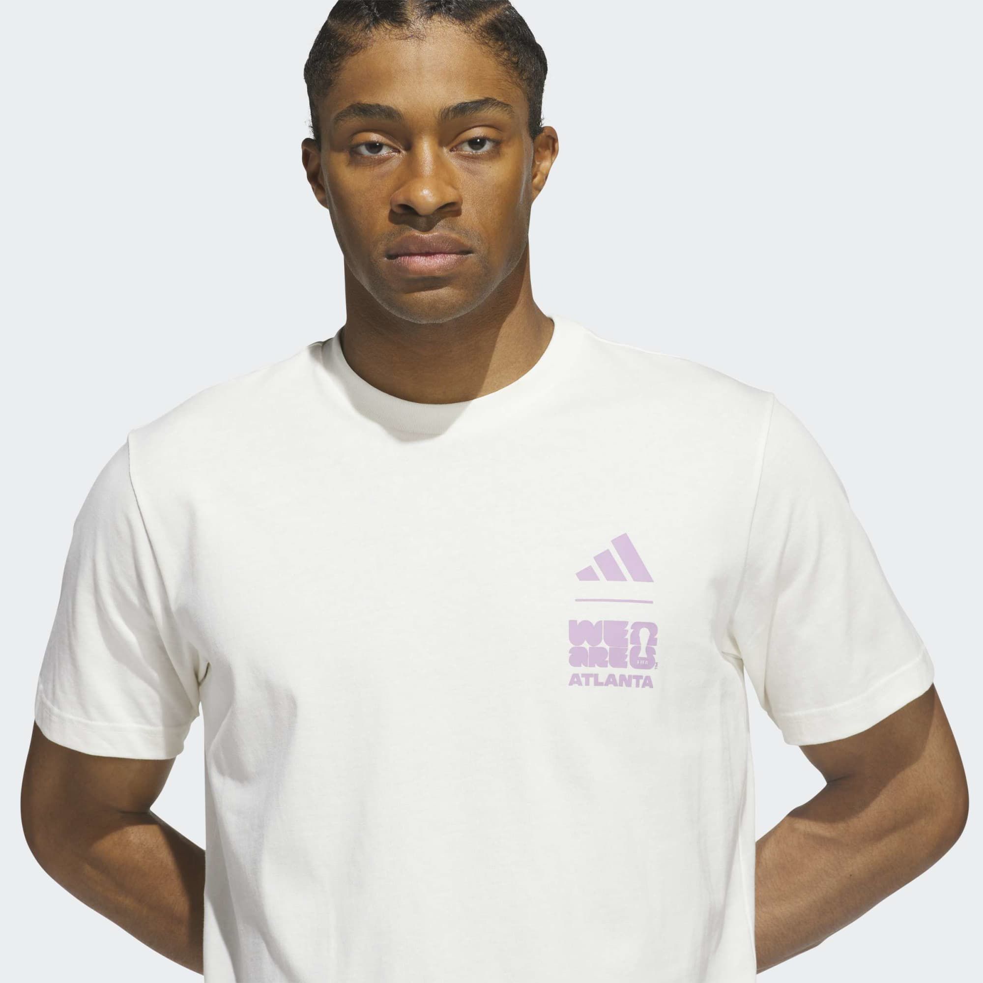adidas Adult 2026 World Cup Host City Atlanta Poster T-Shirt product image