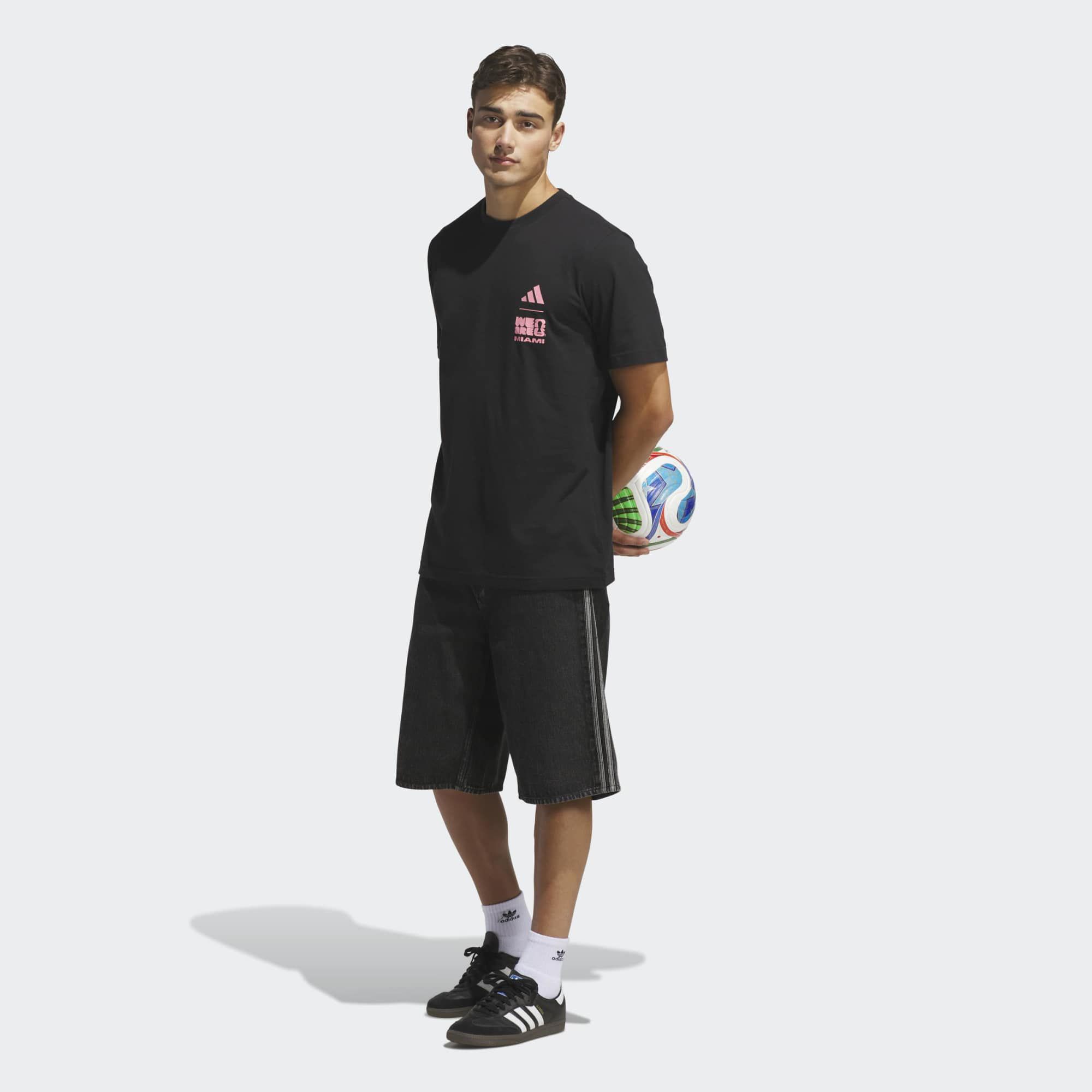 adidas Adult 2026 World Cup Host City Miami Poster T-Shirt product image