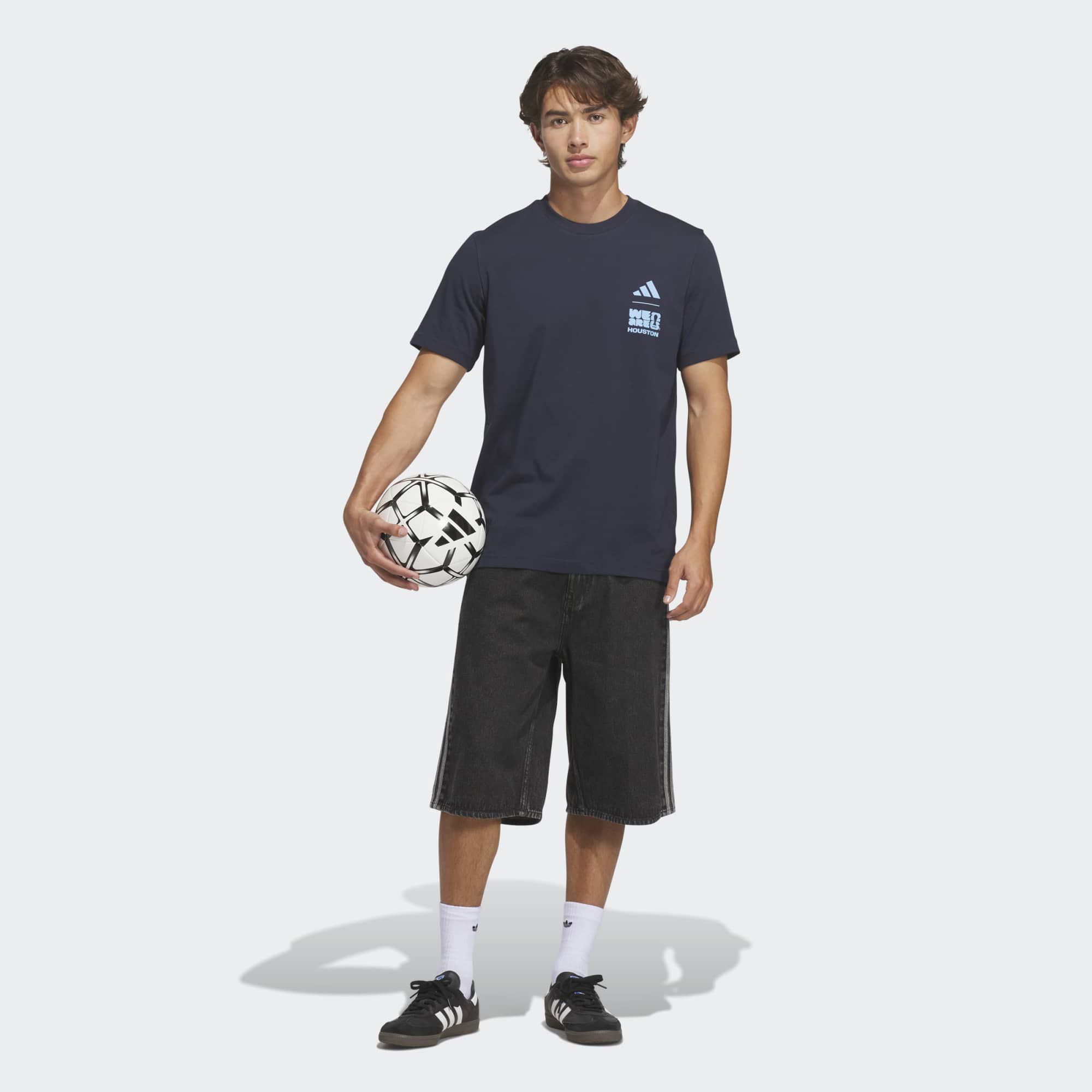 adidas Adult 2026 World Cup Host City Houston Poster T-Shirt product image