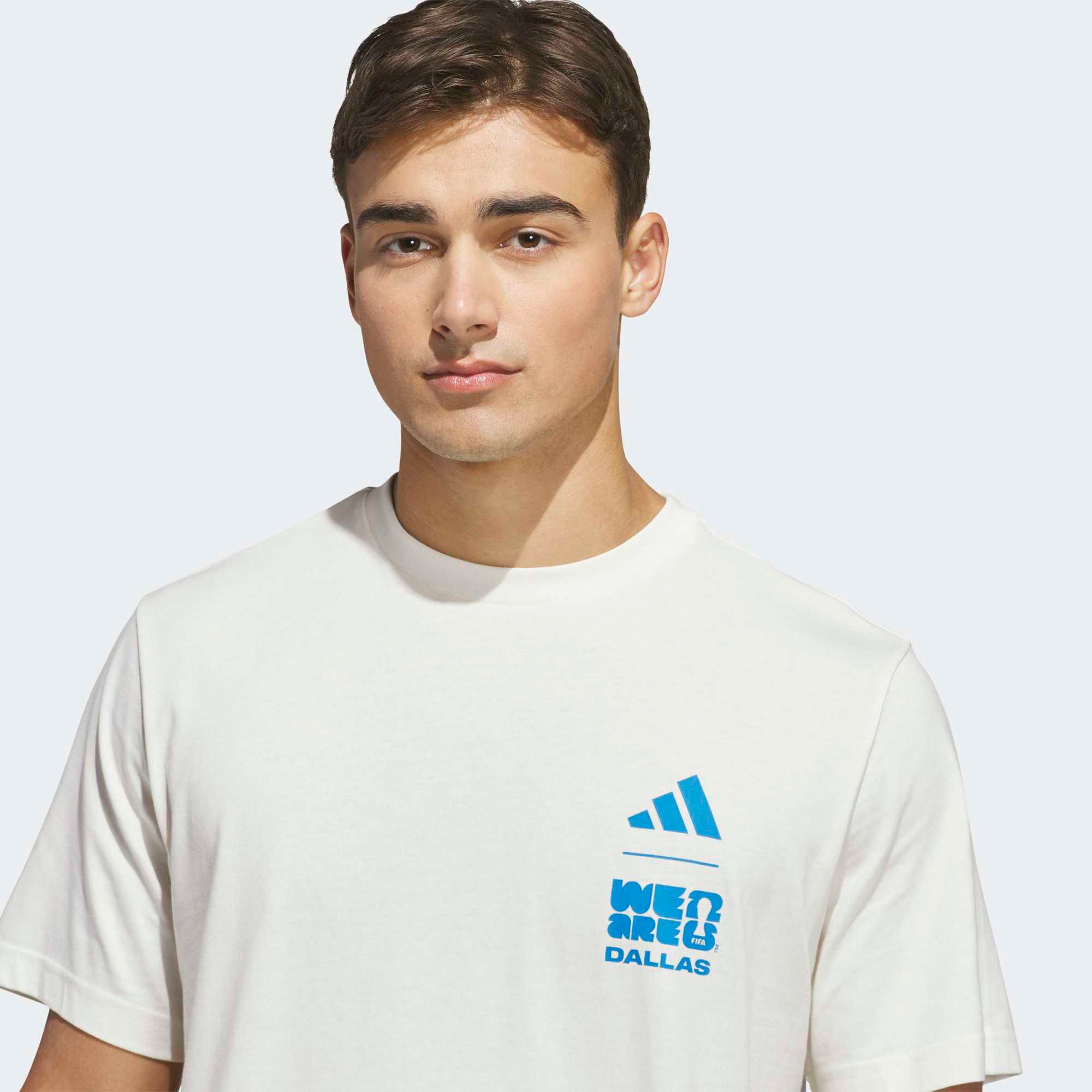 adidas Adult 2026 World Cup Host City Dallas Poster T-Shirt product image