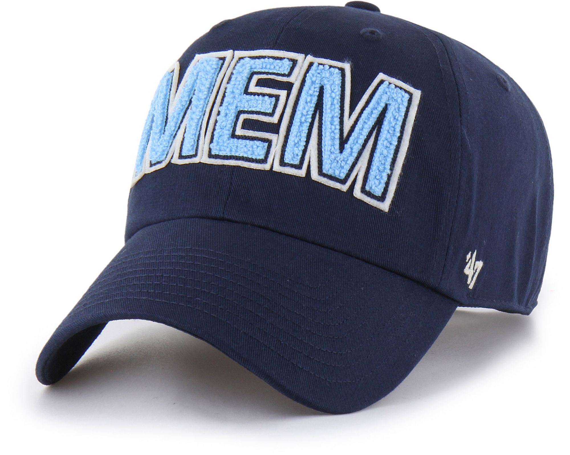 '47 Women's Memphis Grizzlies Navy Zoey Clean Up Adjustable Hat product image