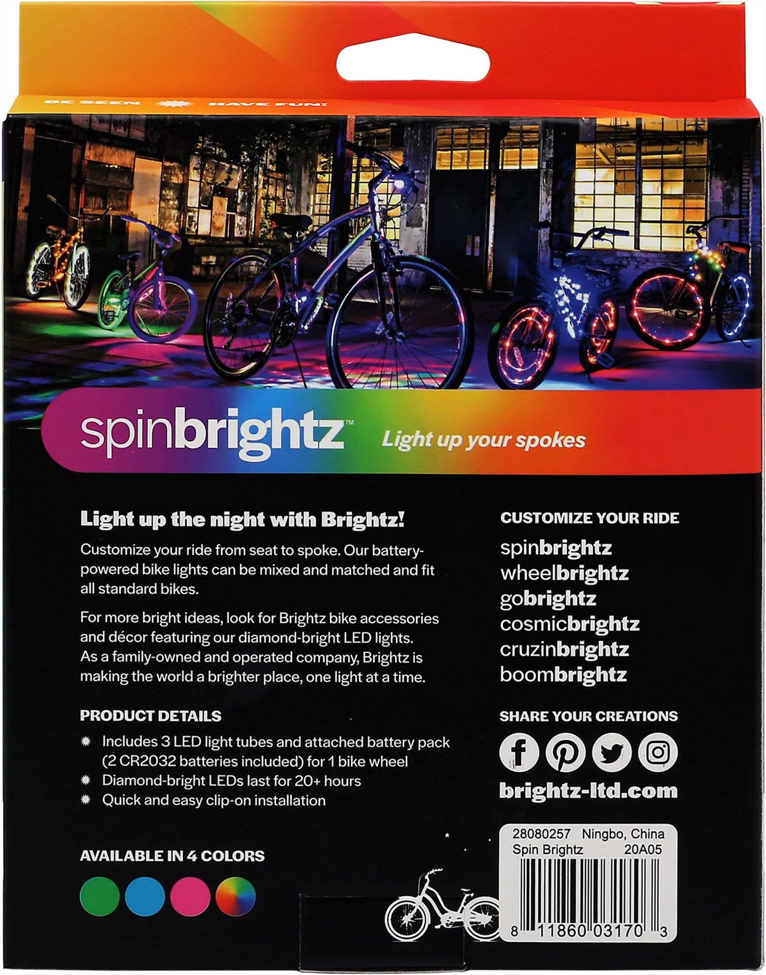 spin brightz wheel lights