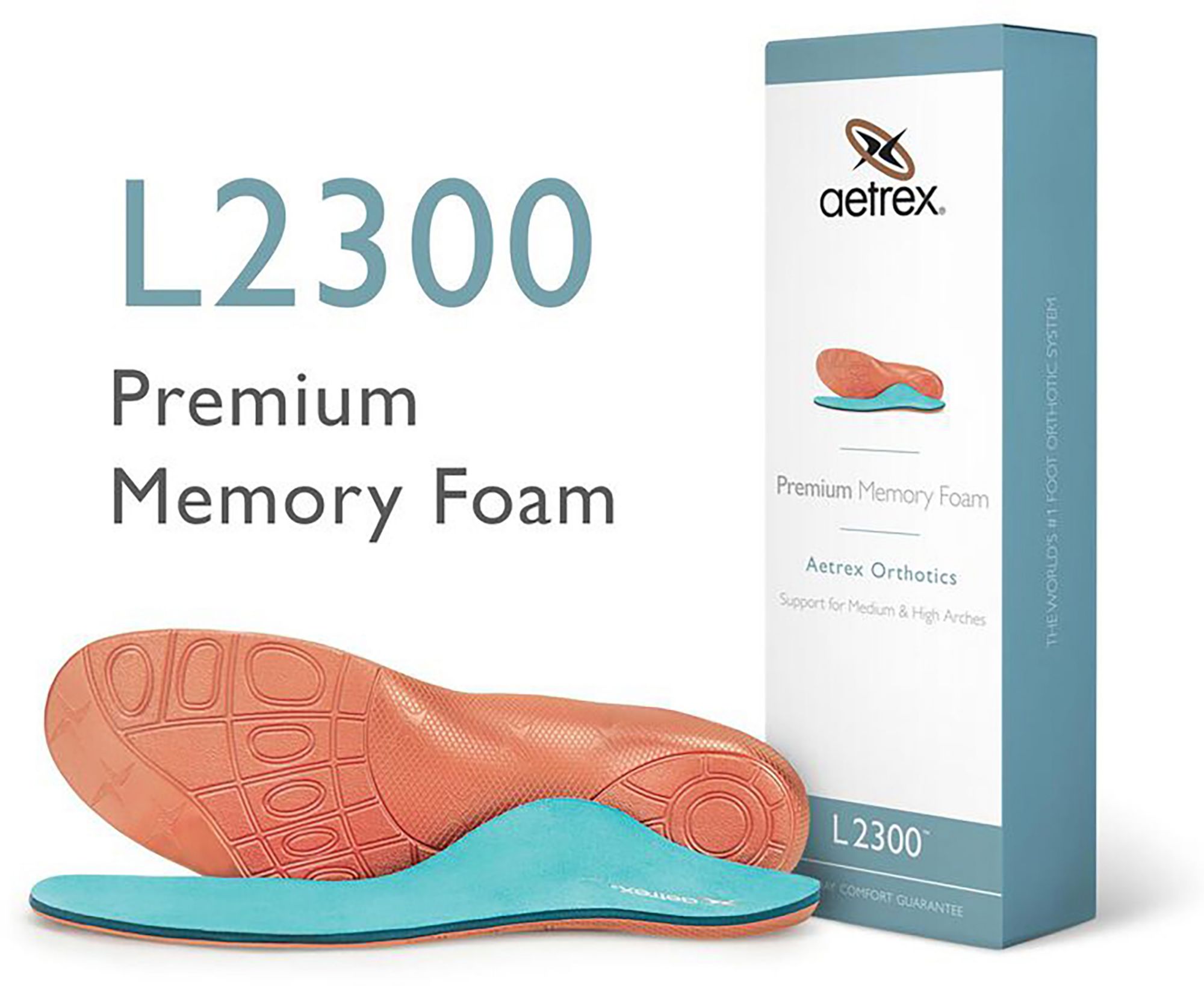 Aetrex Men's Premium Memory Foam Orthotics product image